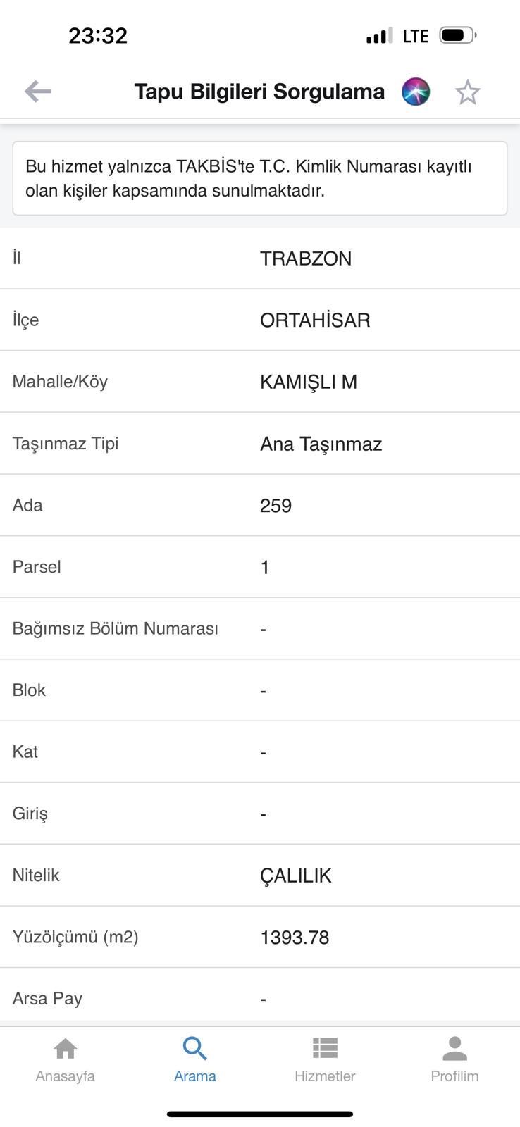 MABEL’DEN MAĞMAT DA SATILIK ARSA