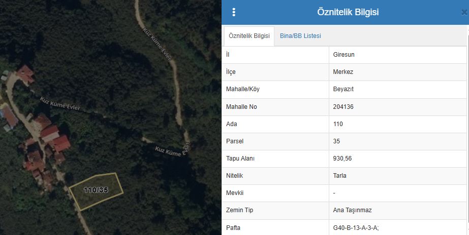 BEYAZIT KÖYÜ SATILIK ARSA