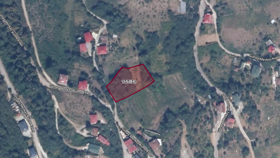 GÜNAY MAHALLESİ SATILIK 2160 M2 ARSA