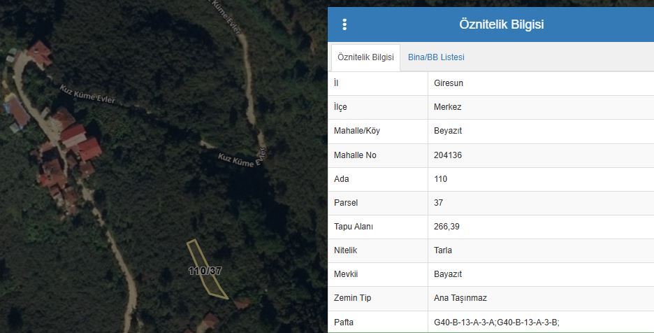 BEYAZIT KÖYÜ SATILIK ARSA