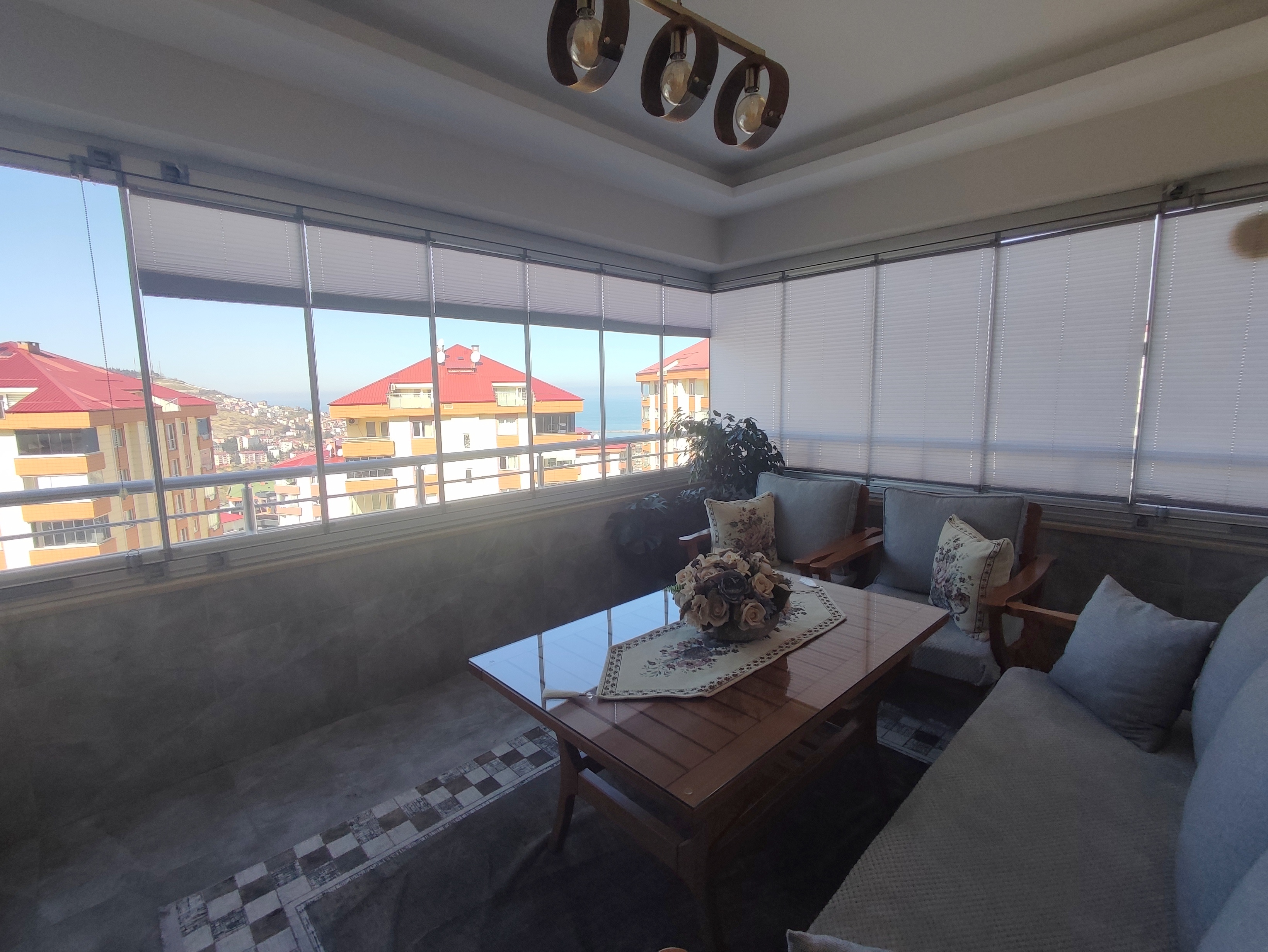 MABEL'DEN ÜNİVERSİTE MAH.GENİŞ FERAH DENİZ MANZARALI DAİRE