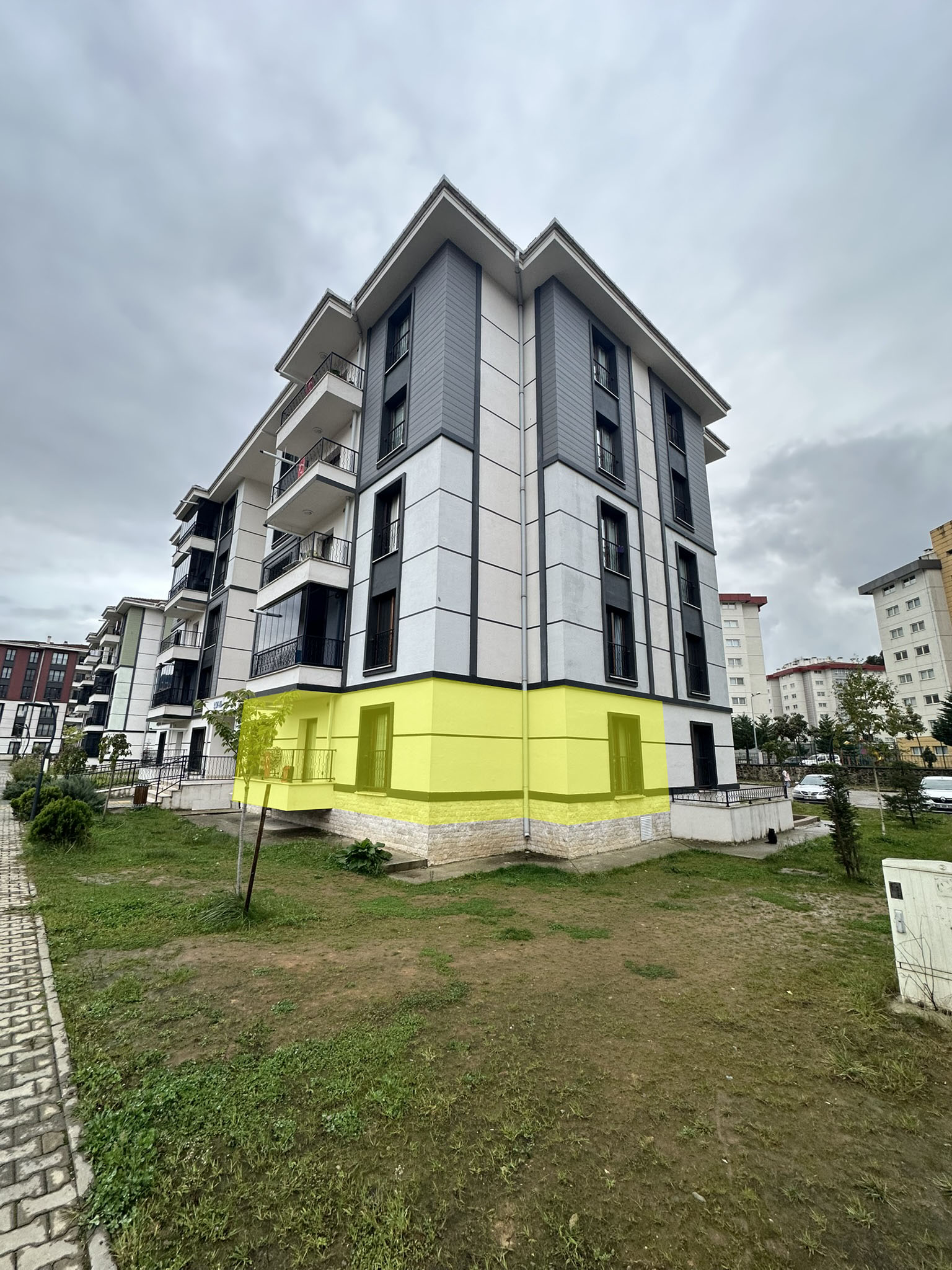 3. ETAP TOKİ DK-8 SATILIK DAİRE GİRİŞ KAT