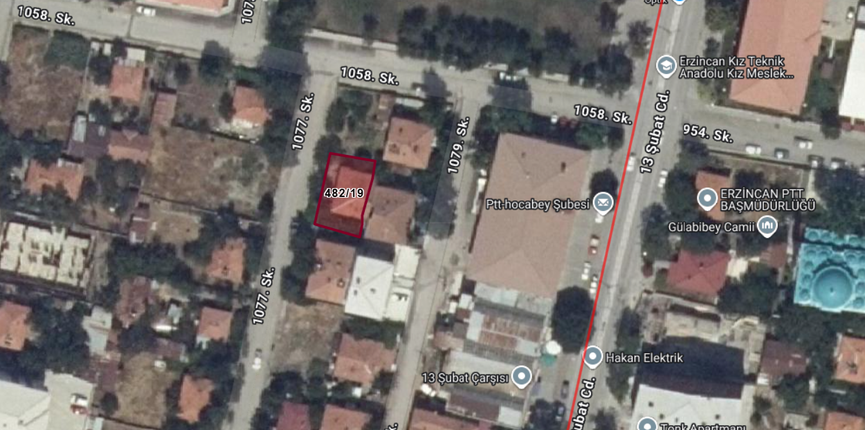 MABEL'DEN HOCABEY MAHALLESİ'NDE 4 KAT İMARLI SATILIK ARSA