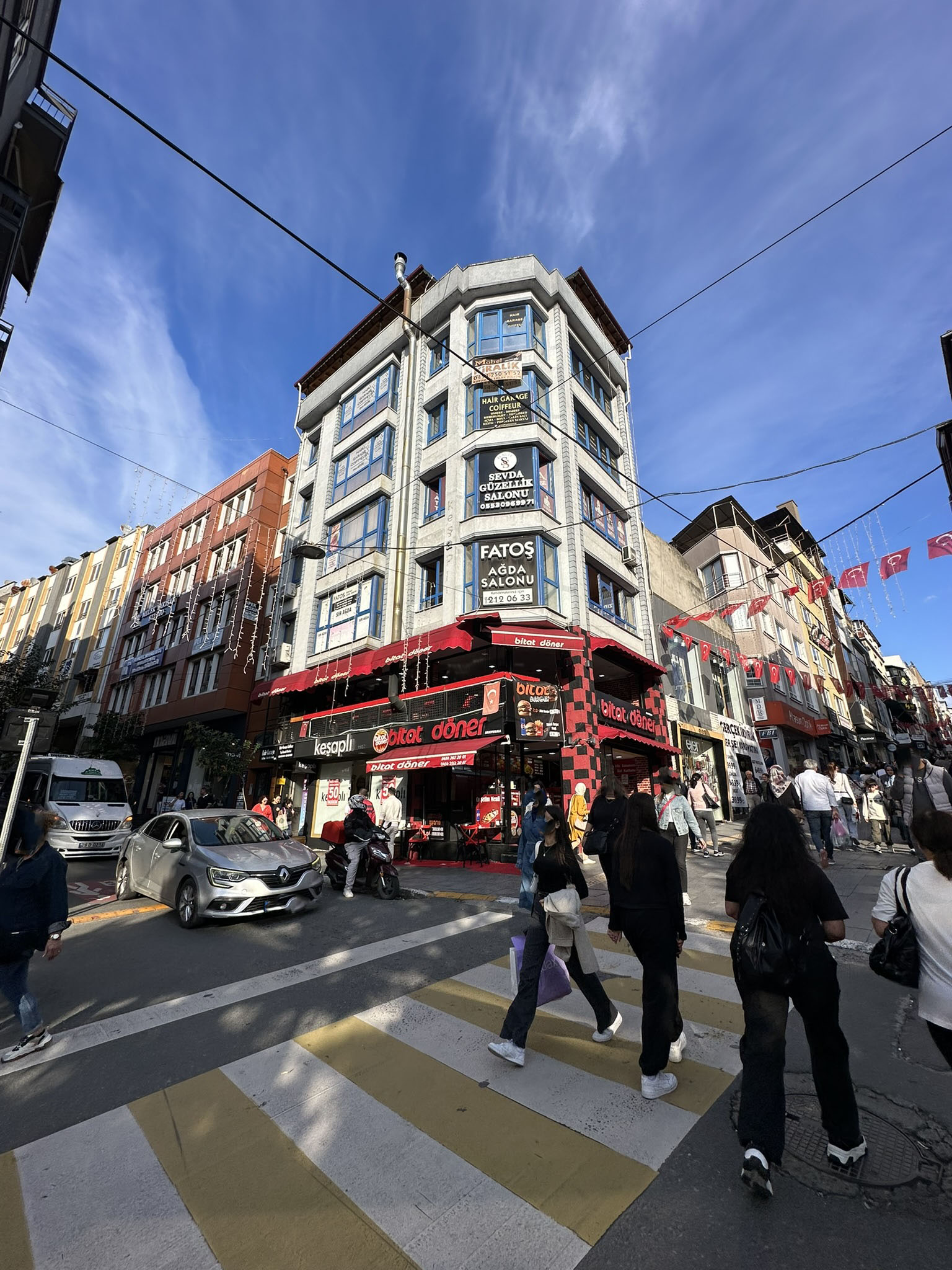 GAZİ CADDESİ BİTAT DÖNER ÜSTÜ TRİPLEKS OFİS