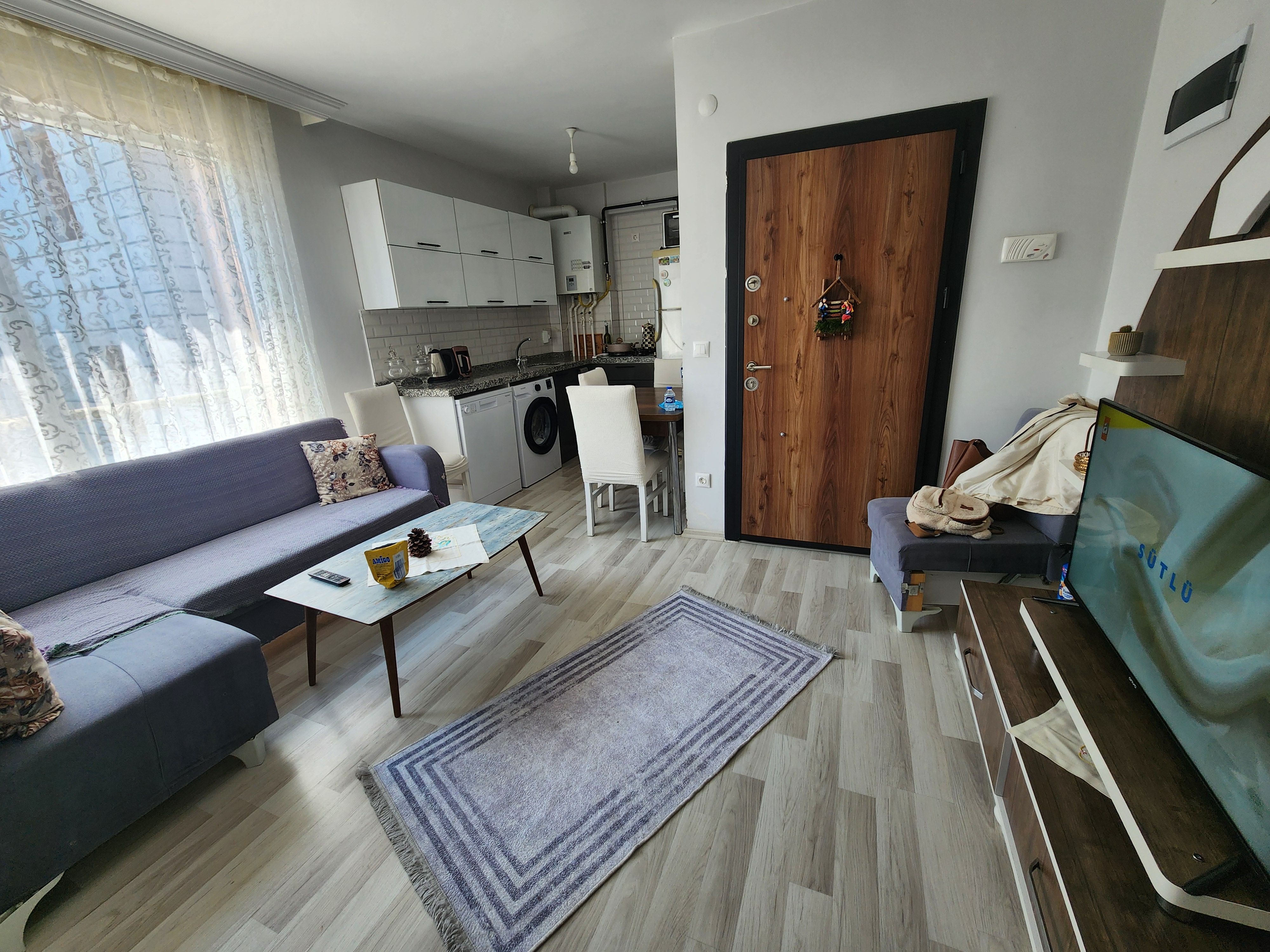MABEL'DEN CUMHURİYET MAH 1+1 EŞYALI DAİRE