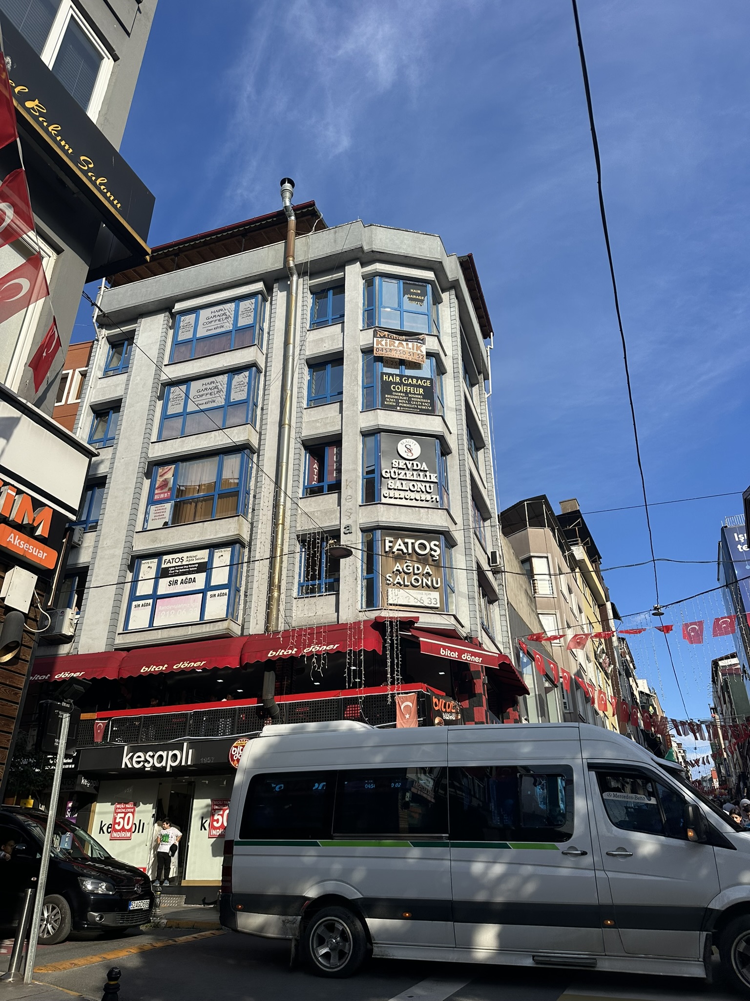 GAZİ CADDESİ BİTAT DÖNER ÜSTÜ TRİPLEKS OFİS