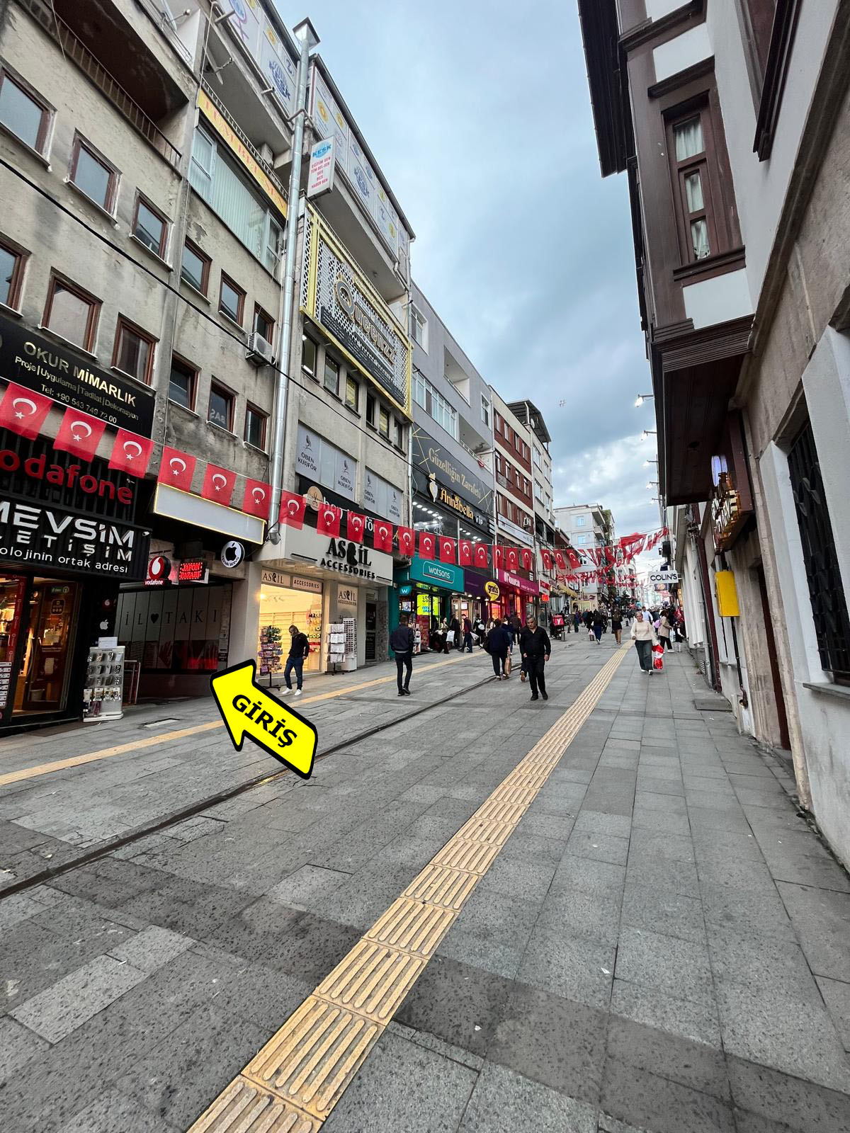 MABEL'DEN GAZİ CADDESİ ÜZERİNDE KİRALIK OFİS