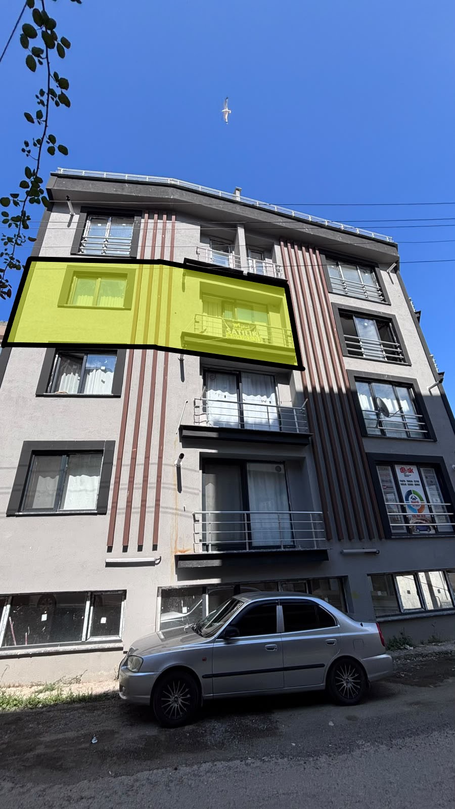 GEDİKKAYADA SIFIR 1+1 SATILIK