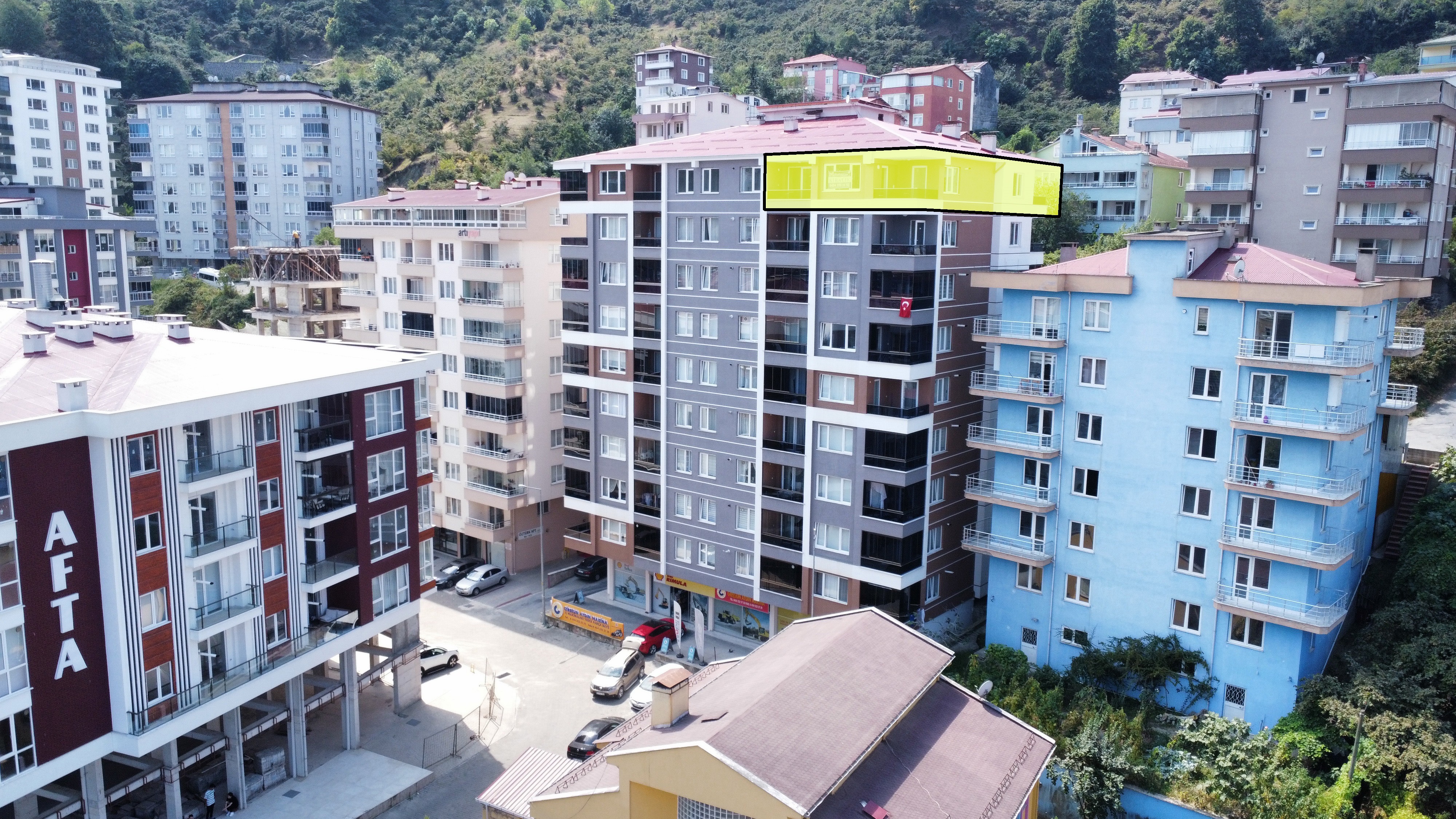 AKSU HUZUR APT SATILIK