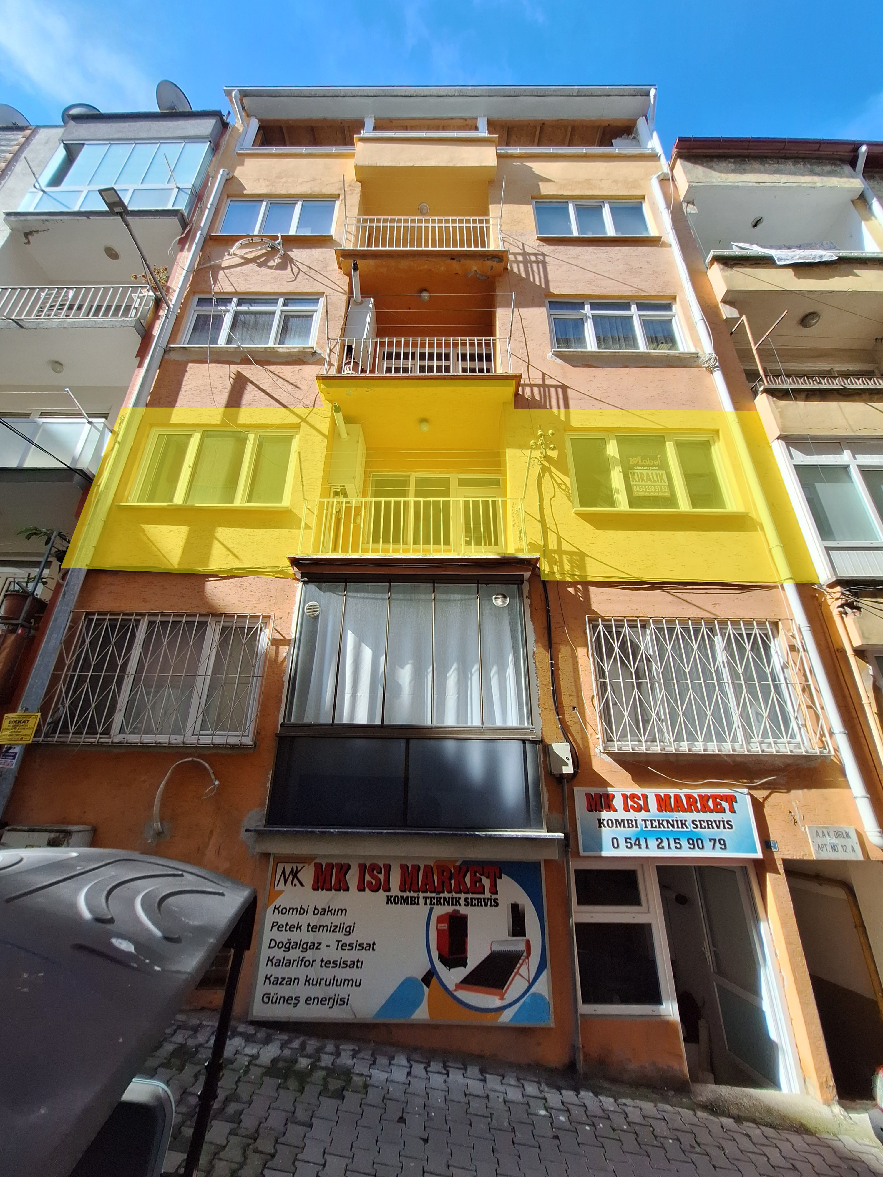 HACIMİKTAD MH. 2+1 KİRALIK DAİRE
