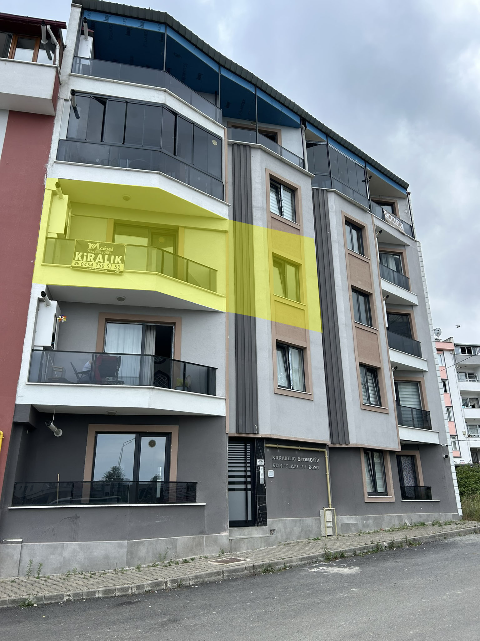 Gaziler Mahallesi Cami karşısı kiralık 2+1