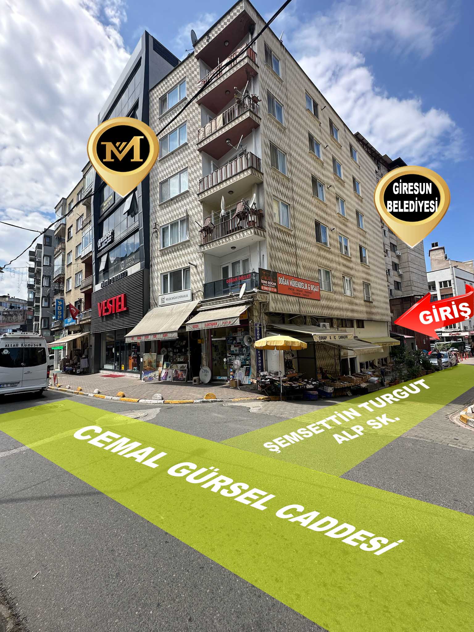 MABEL'DEN ŞEHİR MERKEZİNDE CEMAL GÜRSEL CAD. KİRALIK OFİS - BÜRO