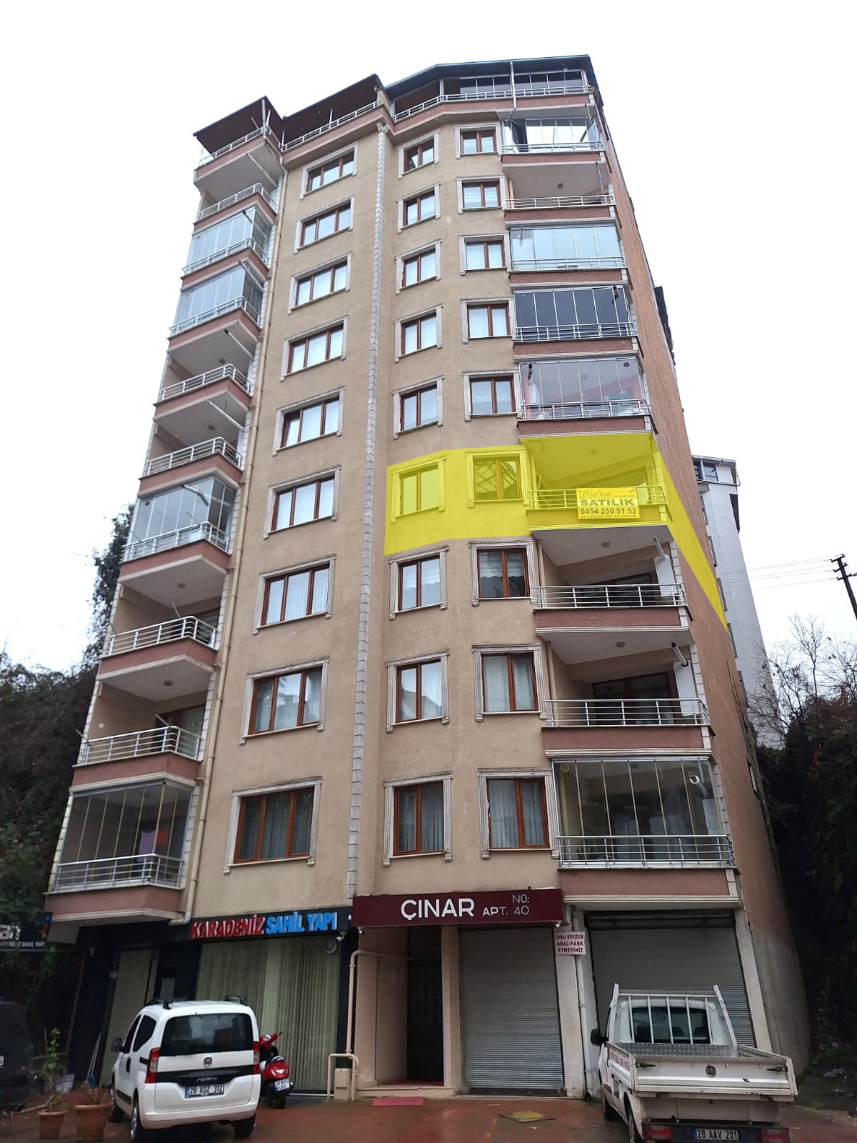 GEMİLERÇEKEĞİ ÇINAR APT SATILIK DAİRE