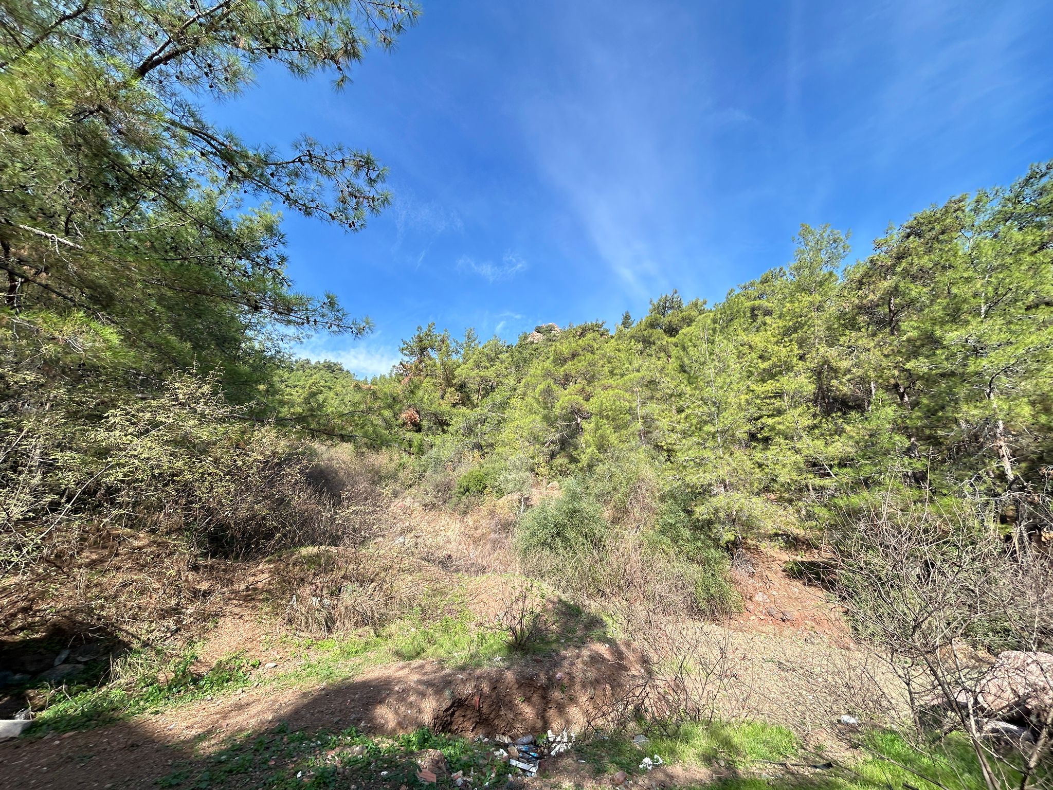 MARMARİS ARMUATALAN'DA DENİZ MANZARALI 431M2 SATILIK ARSA