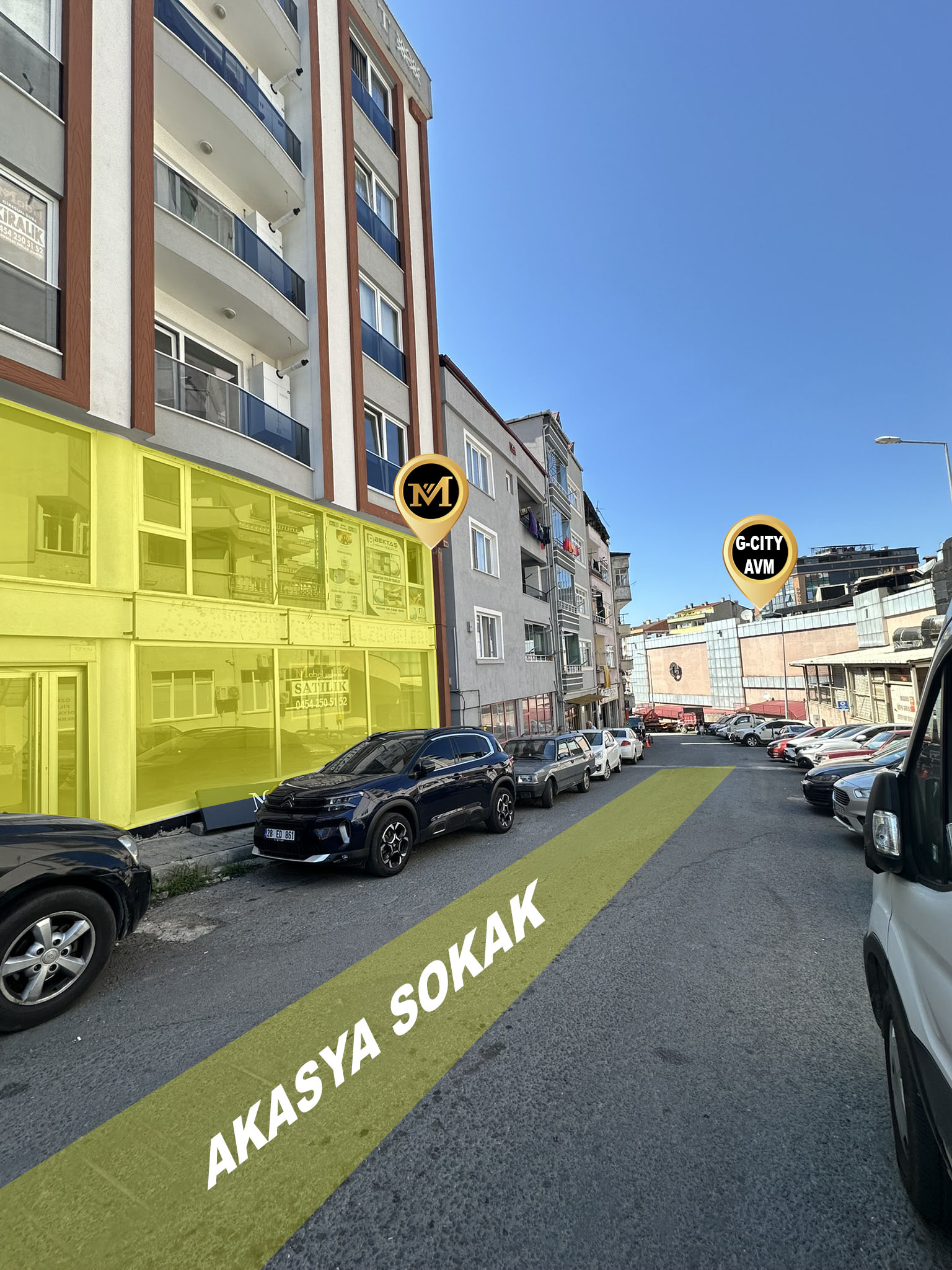 G-CİTY ARKASI DÜKKAN