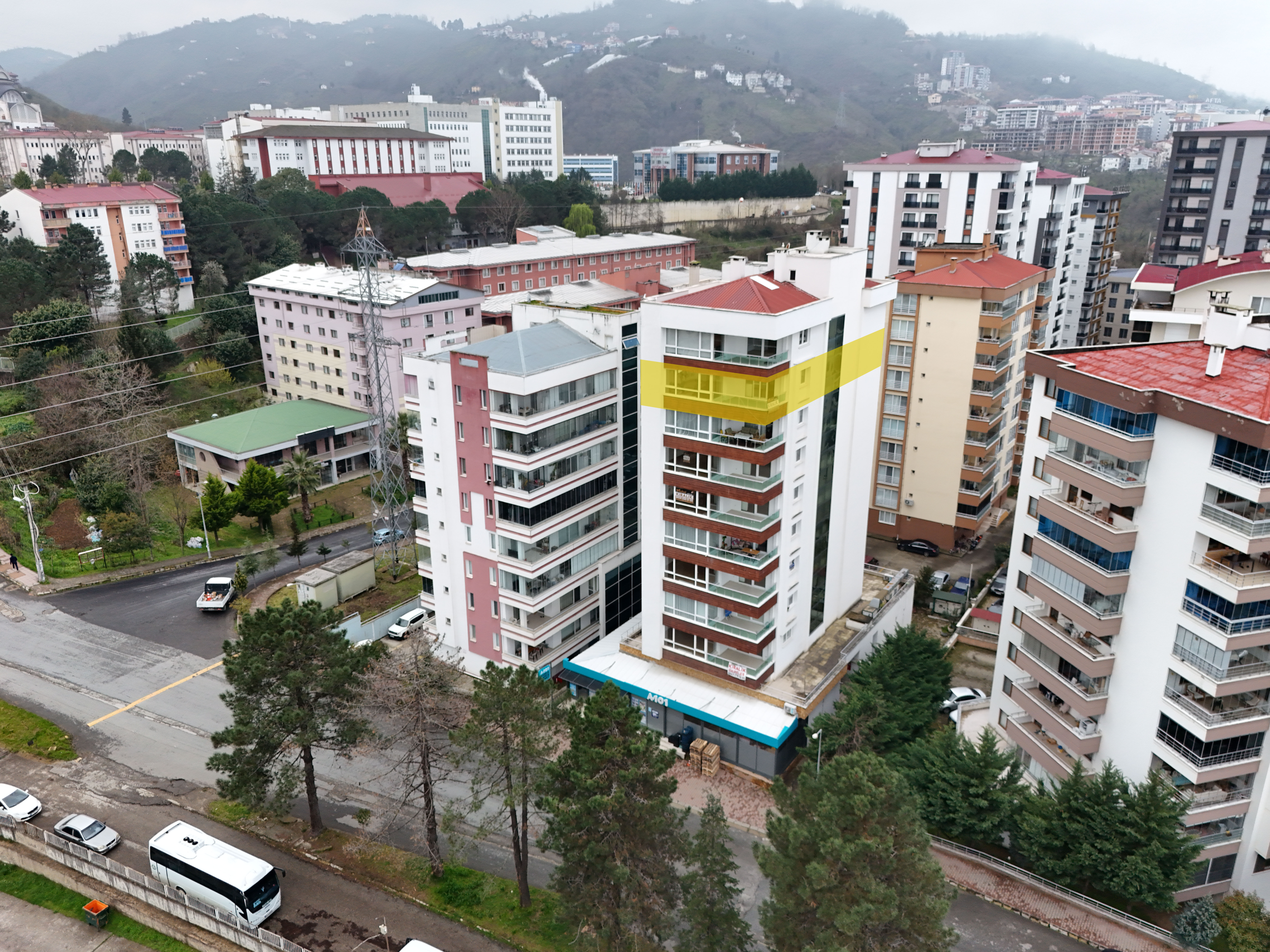 GAZİLER MH. 8. KAT DENİZ MANZARALI