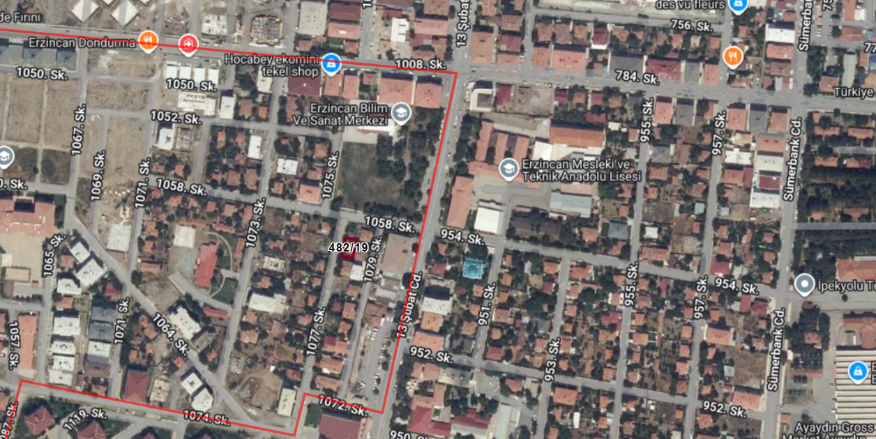 MABEL'DEN HOCABEY MAHALLESİ'NDE 4 KAT İMARLI SATILIK ARSA