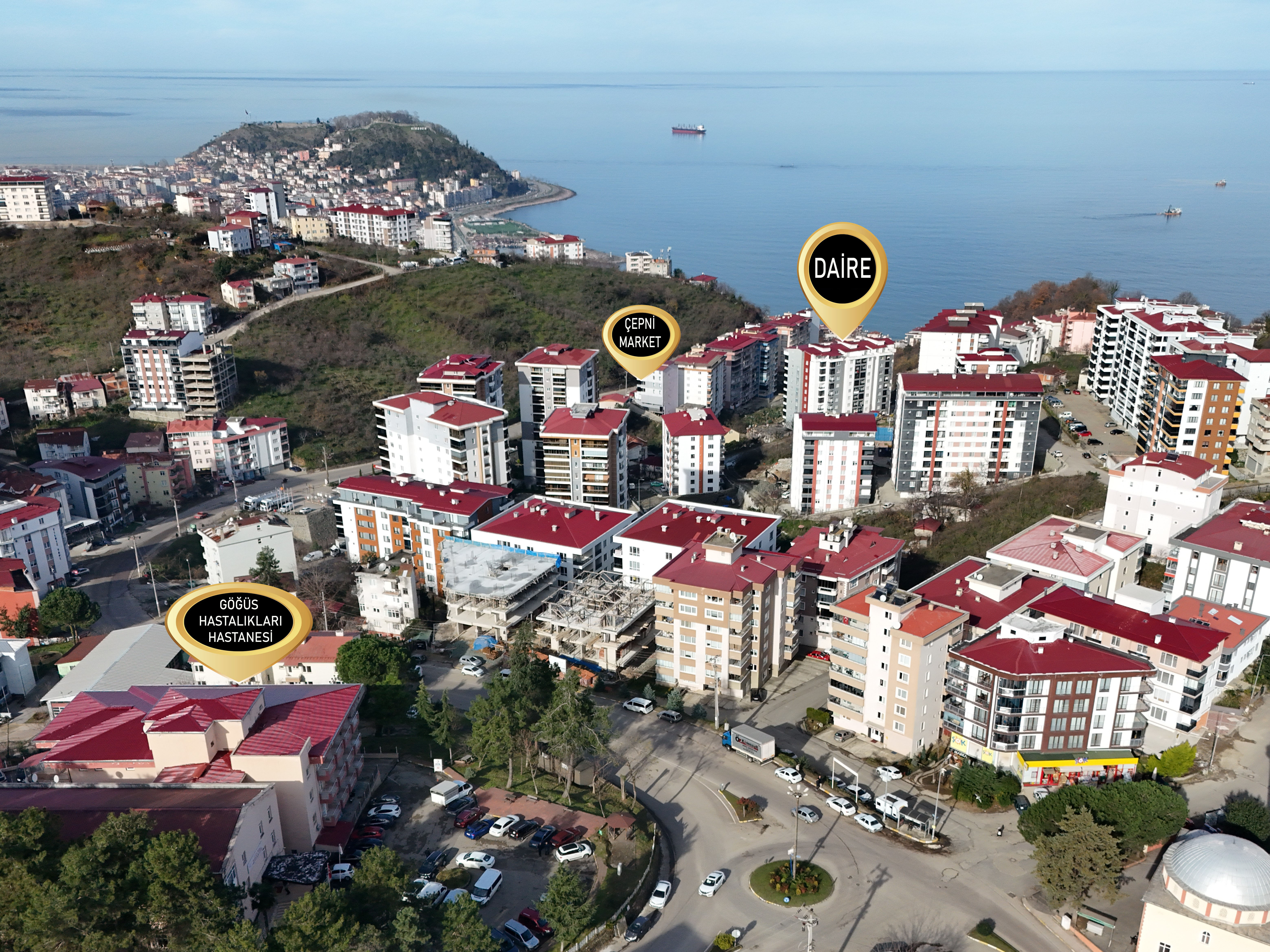 GEDİKKAYA ÇOTANAK AP. SATILIK 3+1