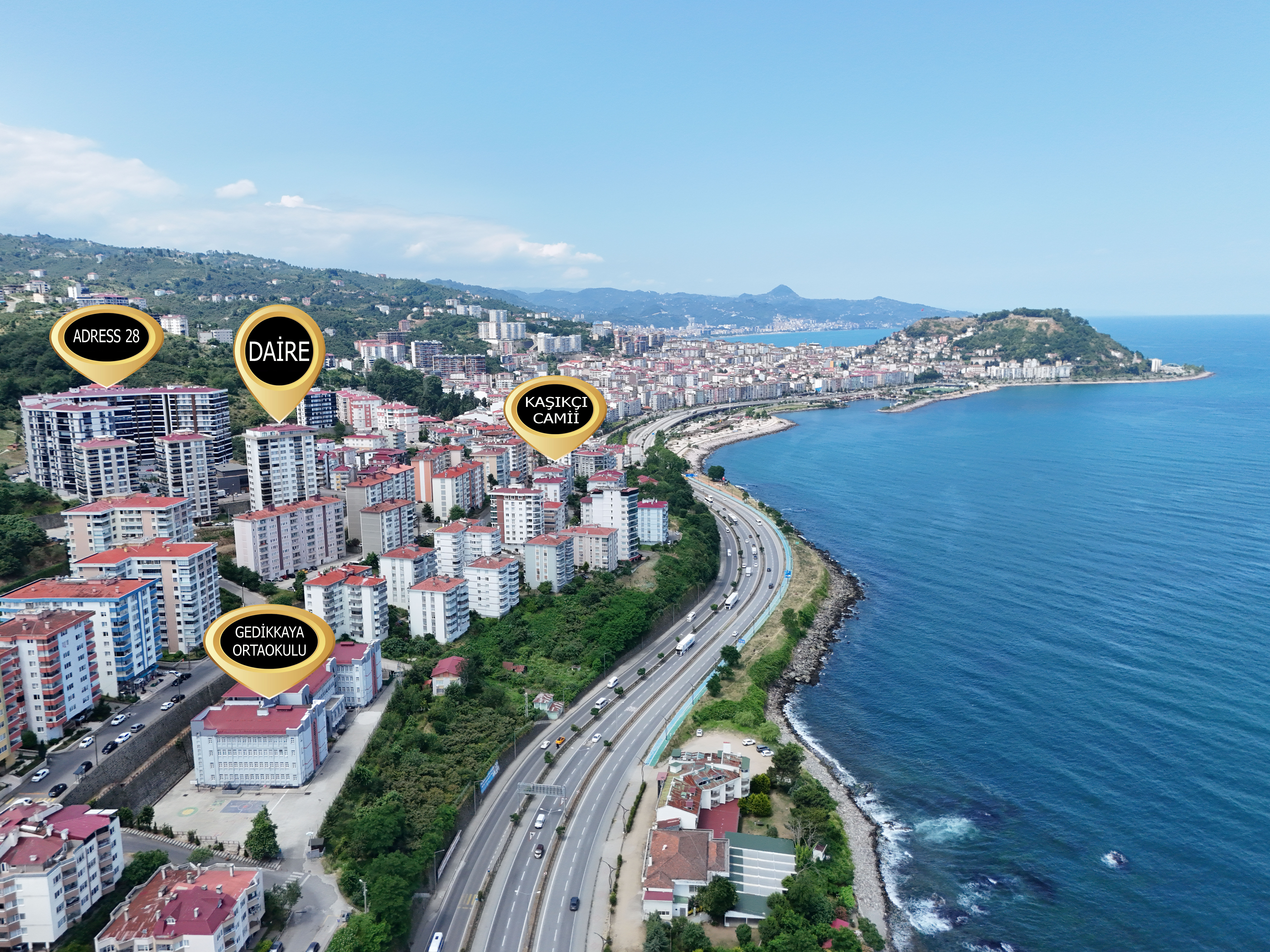 GEDİKKAYA MH. TURAN EVLERİ SATILIK 3+1