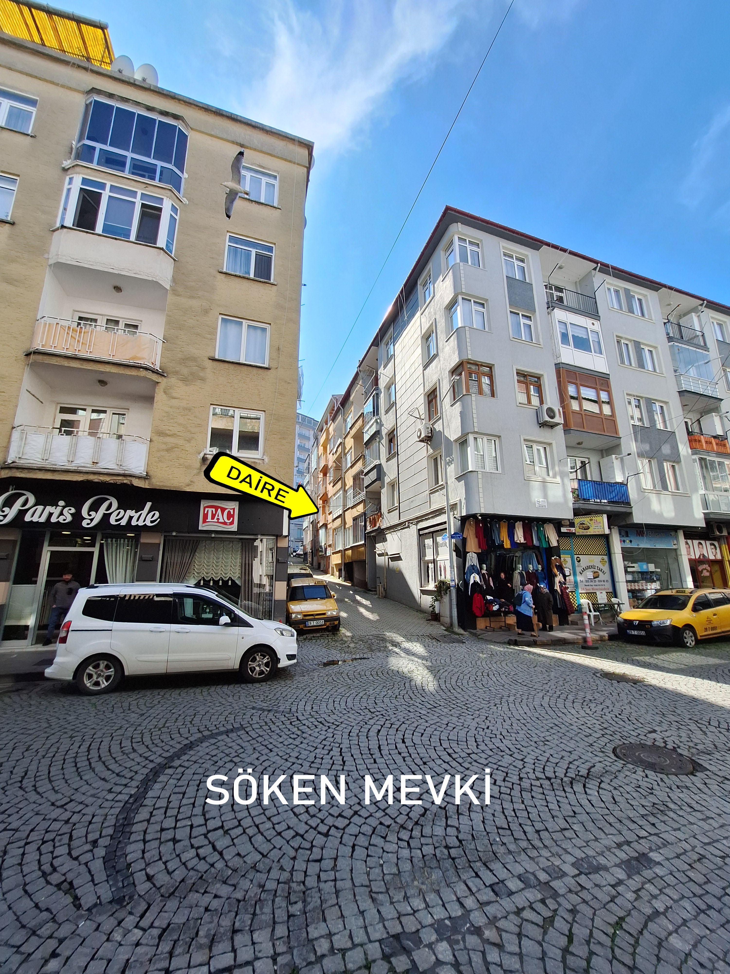 HACIMİKTAD MH. 2+1 KİRALIK DAİRE