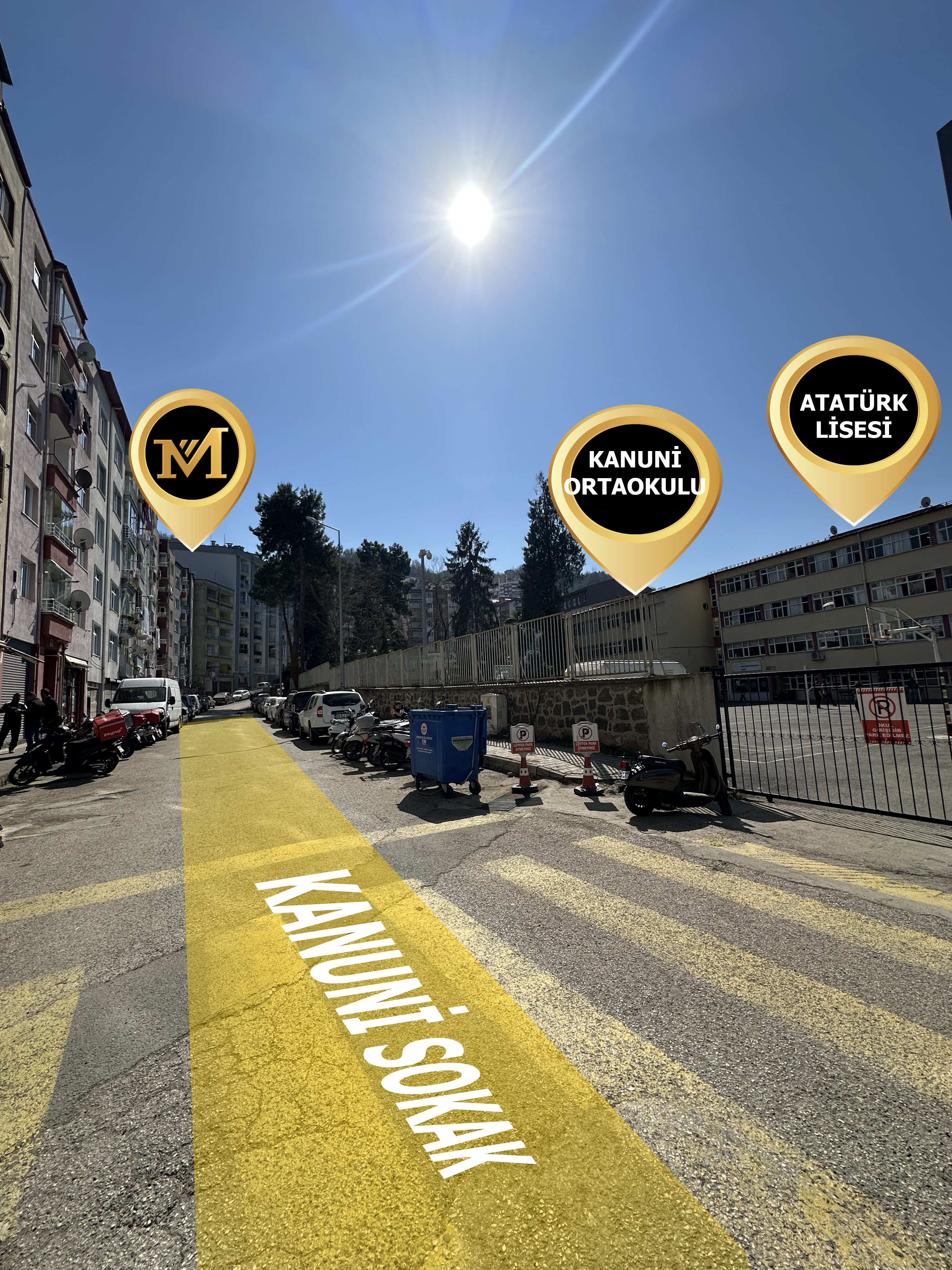 MABEL GAYRİMENKUL H.SİYAM ATATÜRK LİSESİ KARŞISI KİRALIK DAİRE