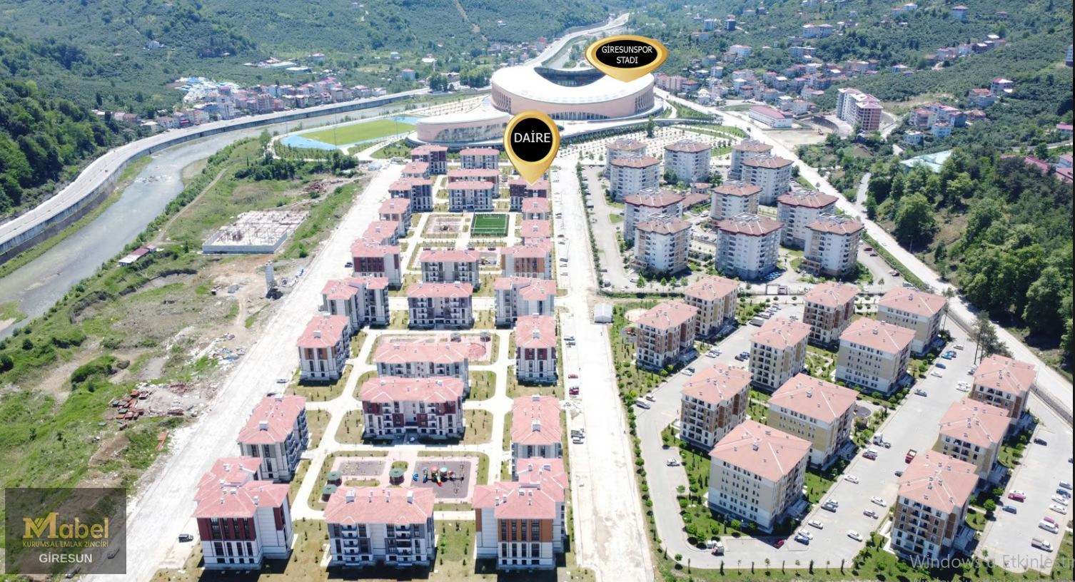 MABEL'DEN AKSU MAHALLESİ KİRALIK DAİRE