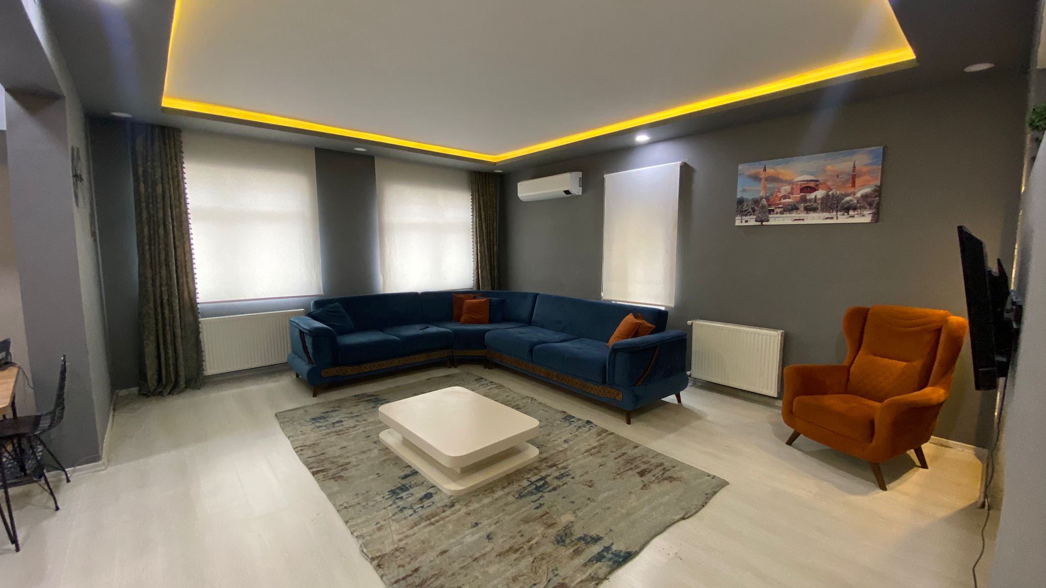 MABEL'DEN KALINMA MAHALLESİNDE 3+1 FULL EŞYALI KİRALIK DAİRE