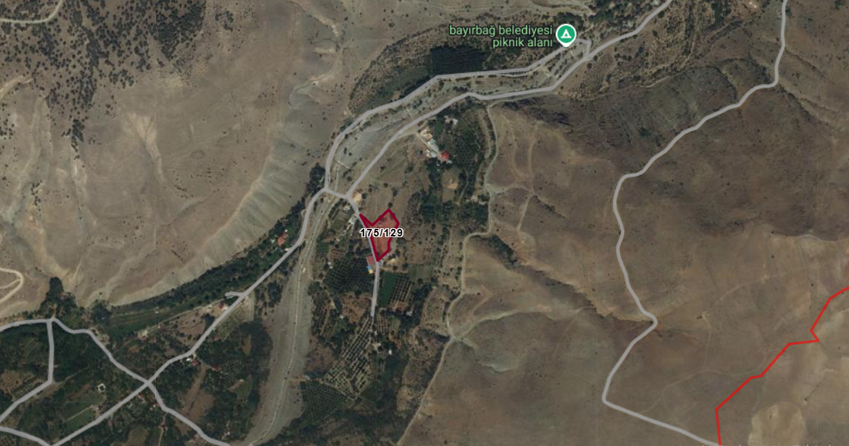 MABEL'DEN ÜZÜMLÜ/BAYIRBAĞ'DA SATILIK 3,843 M2 BAHÇE VE DOĞA EVİ