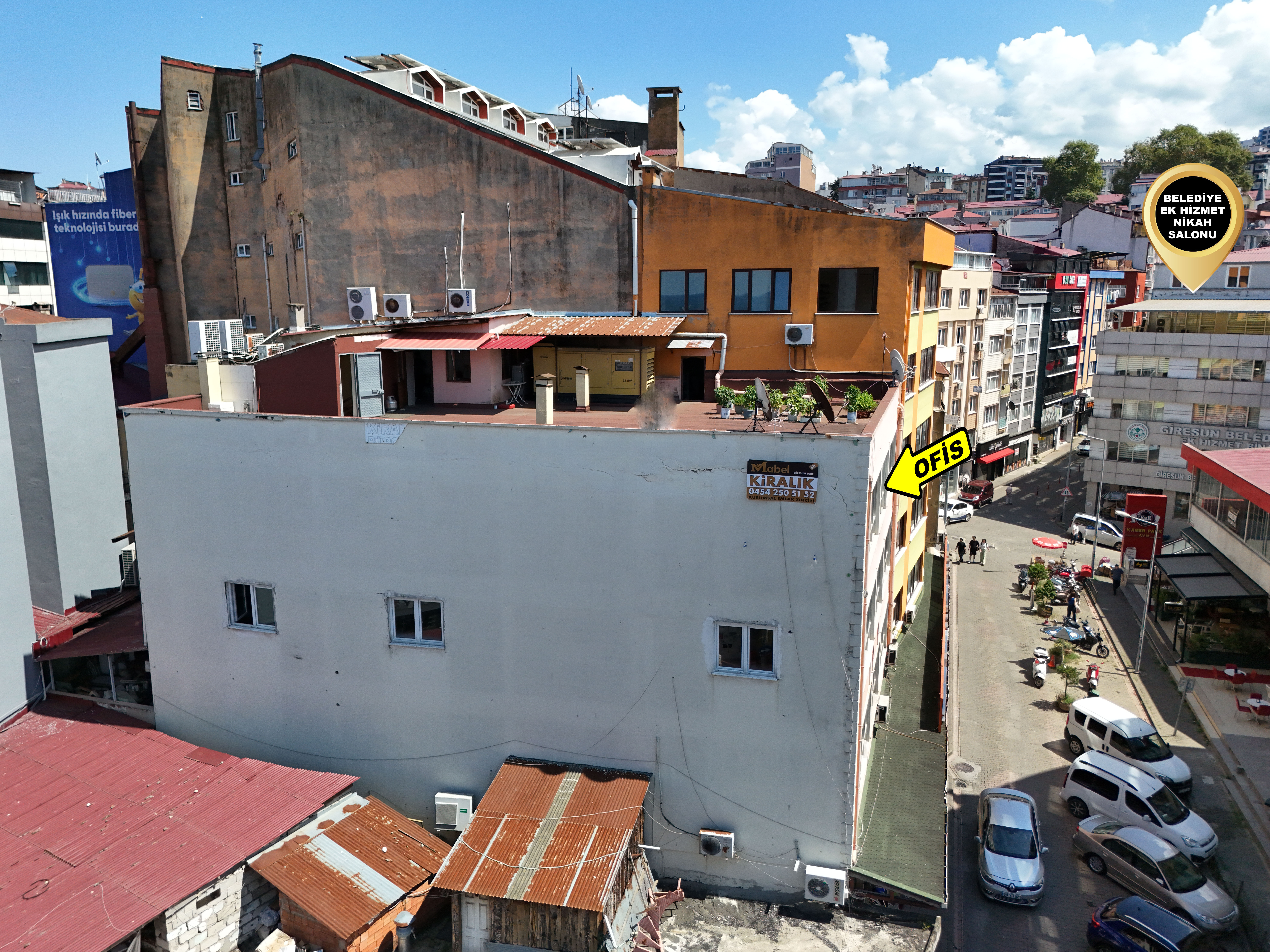 ŞEYHKERAMETTİN MAHALLESİ KİRALIK BÜRO