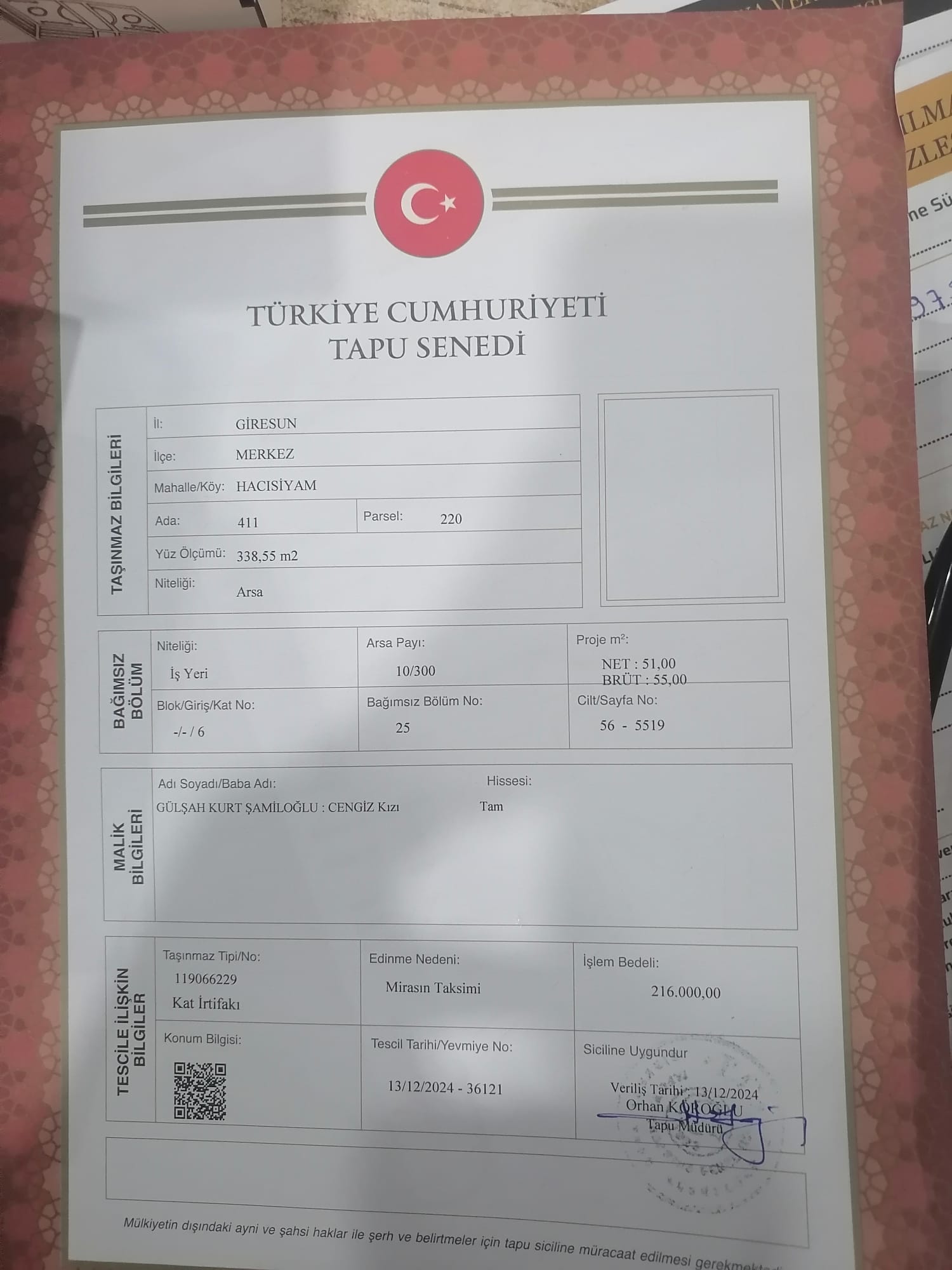MABEL GAYRİMENKUL HACISİYAM MAH.KİRALIK DAİRE