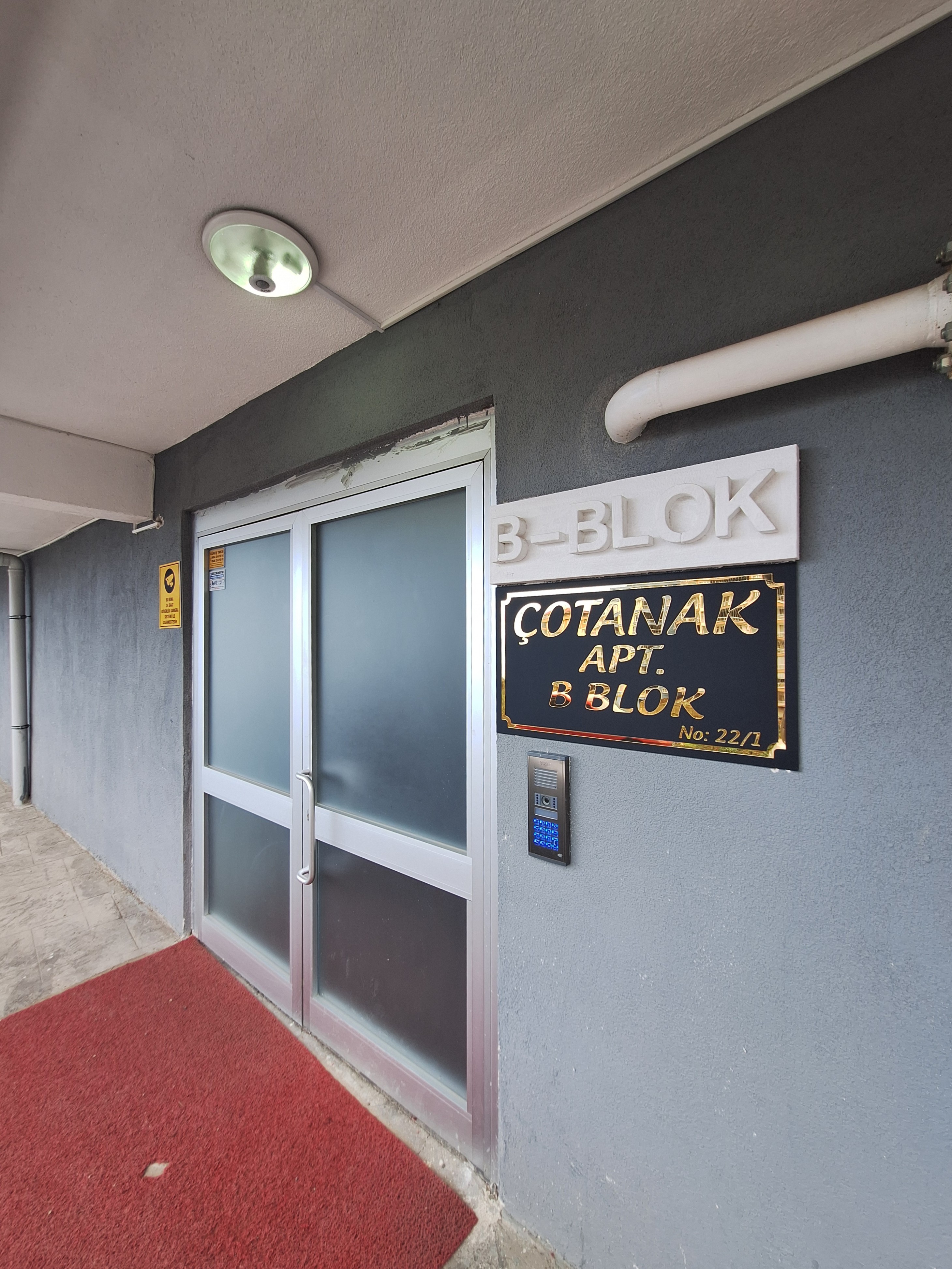 GEDİKKAYA ÇOTANAK AP. SATILIK 3+1