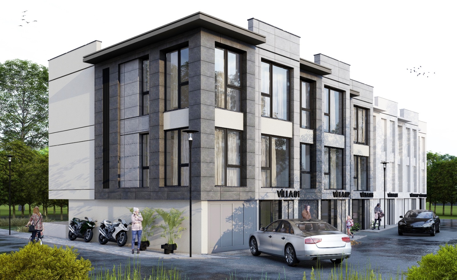 MABEL'DEN TEPEBAŞI / SAZOVA'DA SATILIK LÜKS VİLLALAR