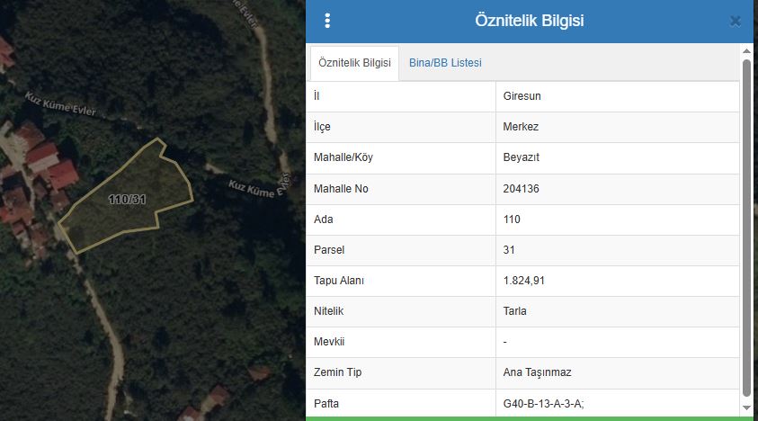 BEYAZIT KÖYÜ SATILIK ARSA