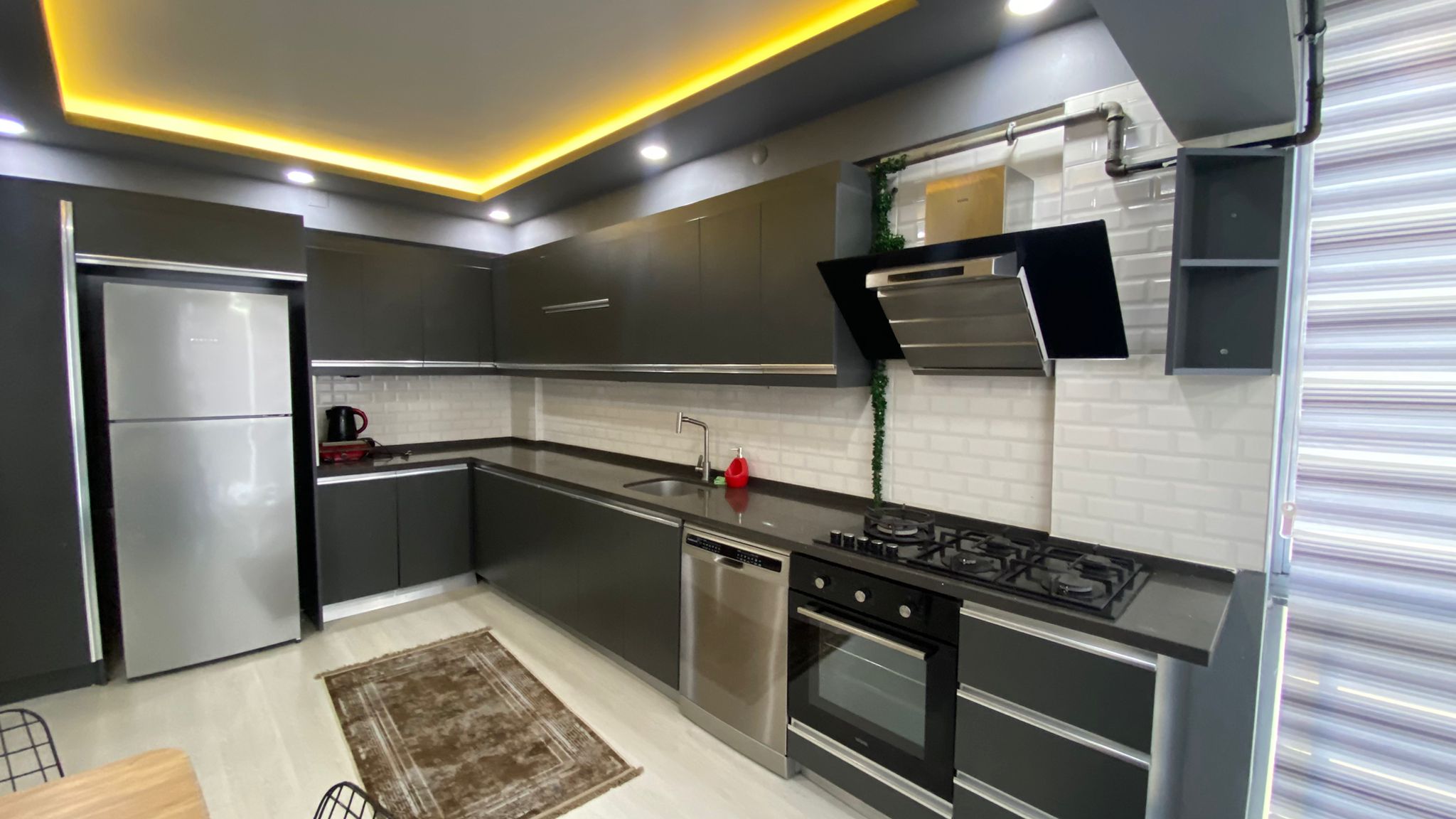 MABEL'DEN KALINMA MAHALLESİNDE 3+1 FULL EŞYALI KİRALIK DAİRE