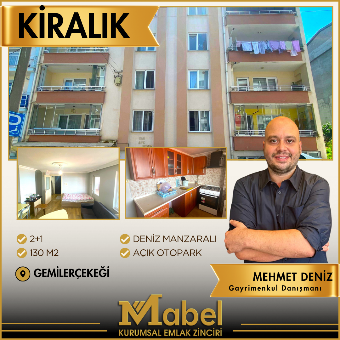 MABEL GAYRİMENKUL TEYYAREDÜZÜ MAH.KİRALIK DAİRE