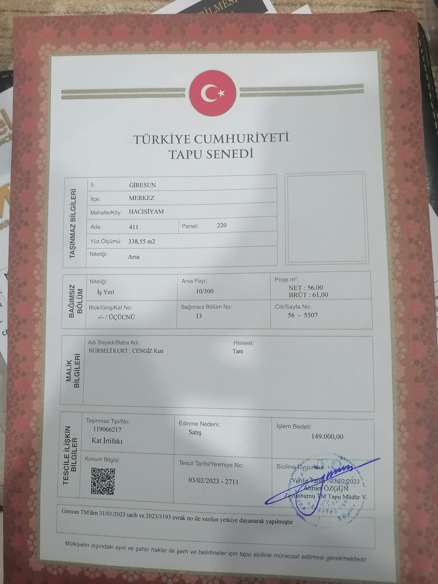 MABEL GAYRİMENKUL HACISİYAM MAH.KİRALIK DAİRE