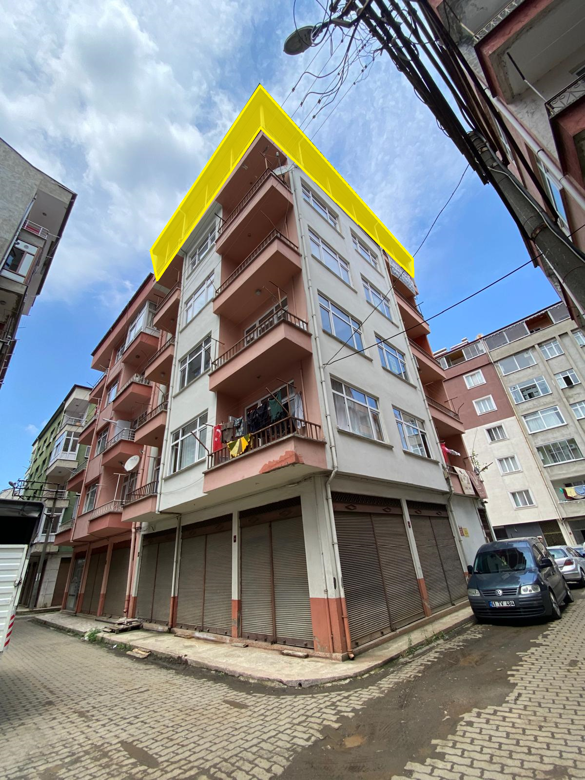 MABEL GAYRİMENKUL/ ÇARŞI İÇİ/ 2+1 TERAS KATI SATILIK DAİRE