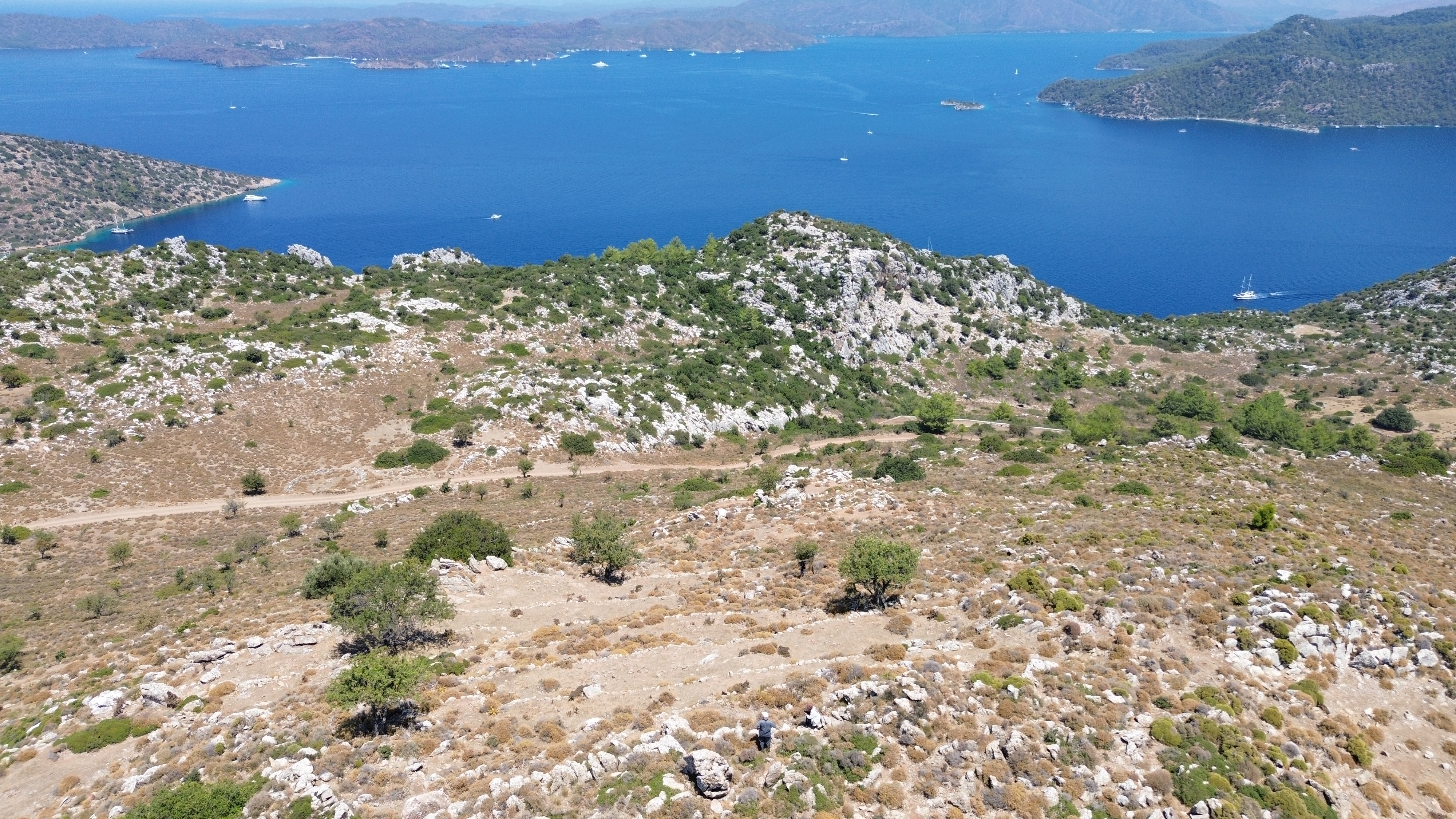 MABEL'den MARMARİS SELİMİYEDE SATILIK FUL DENİZ MANZARALI ARAZİ