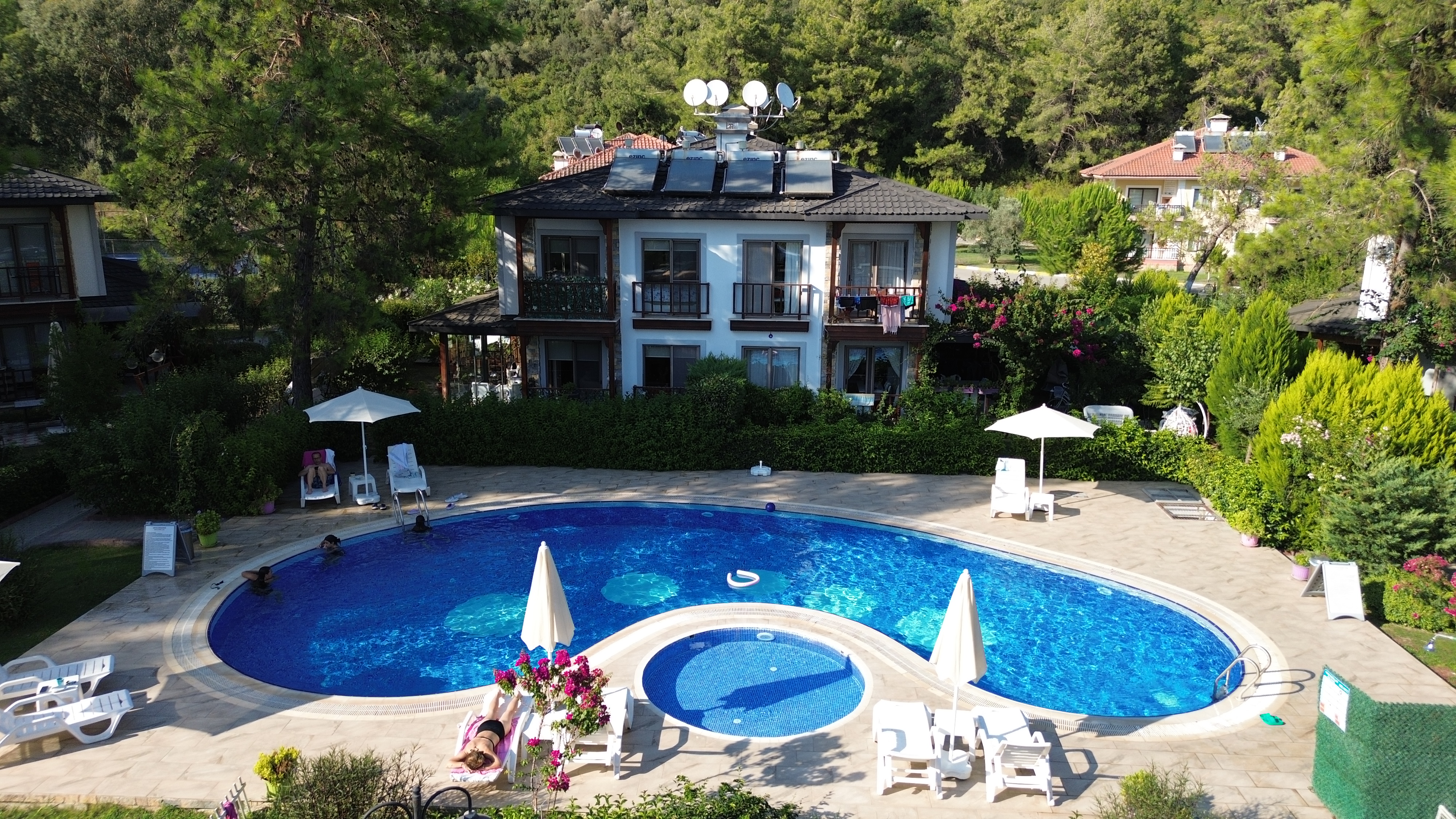 Muğla Ula Gökova'da Satılık havuzlu, 2 villa birden tek fiyat