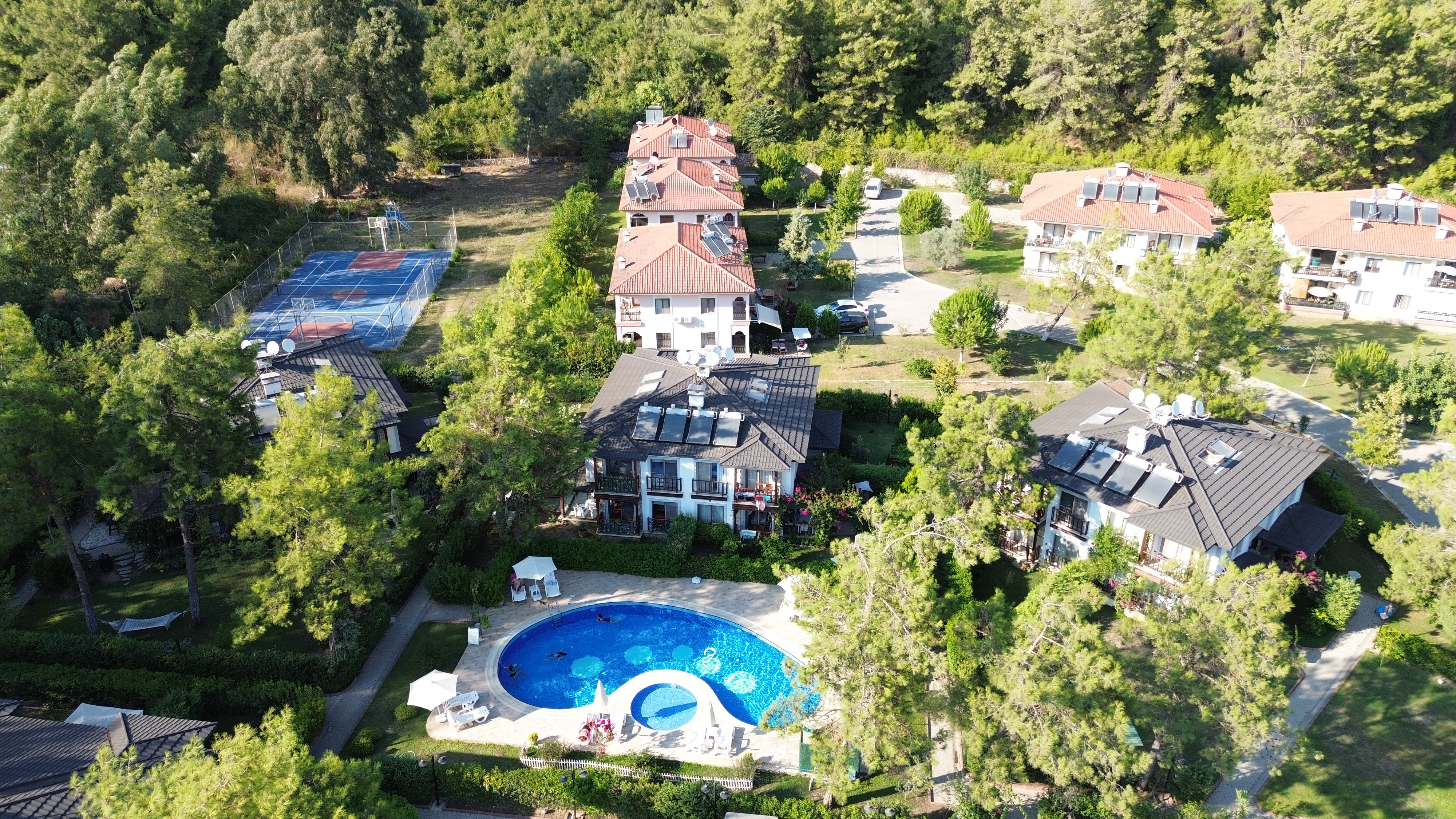 Muğla Ula Gökova'da Satılık havuzlu, 2 villa birden tek fiyat