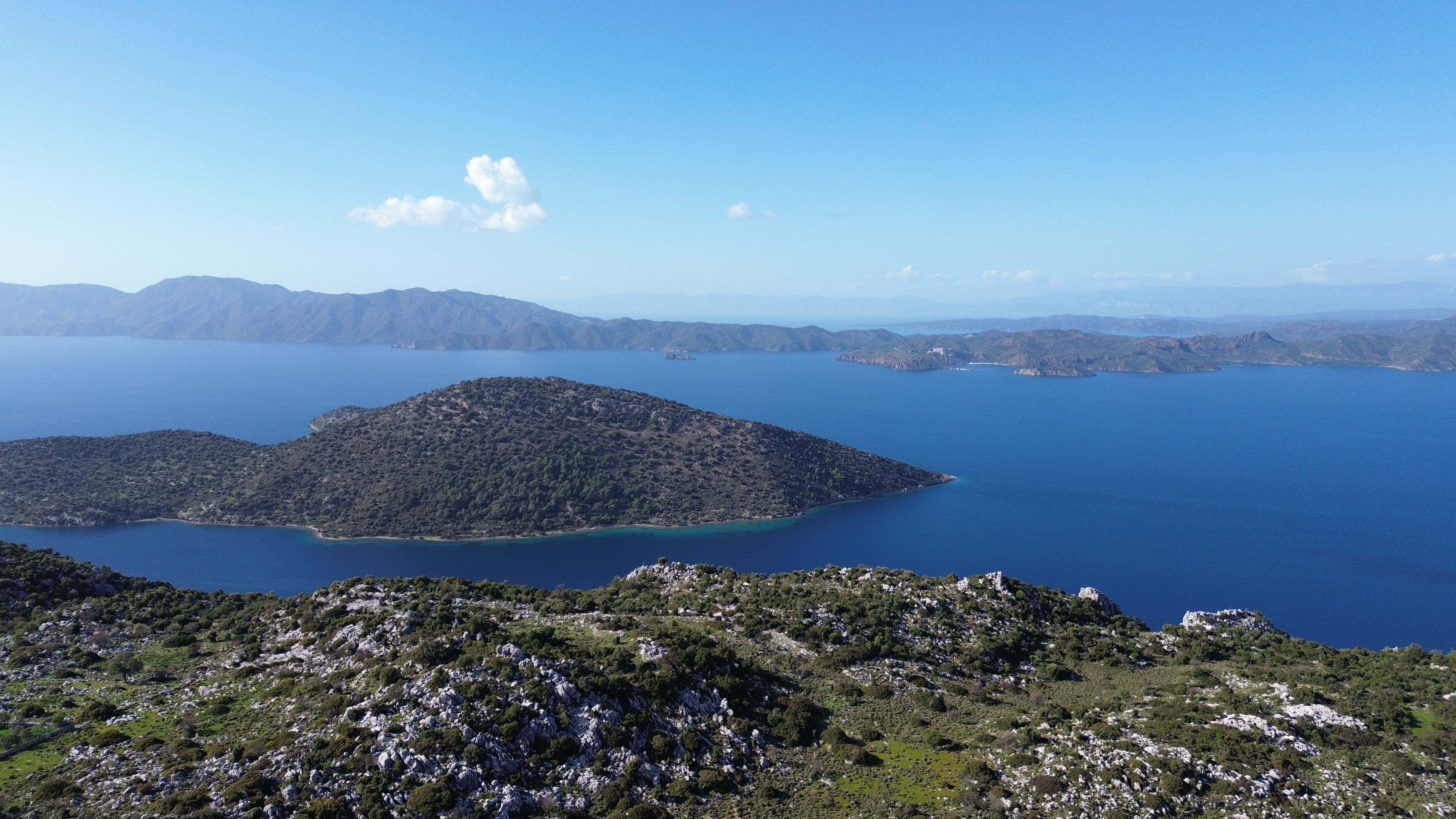 MABEL'den MARMARİS SELİMİYEDE SATILIK FUL DENİZ MANZARALI ARAZİ