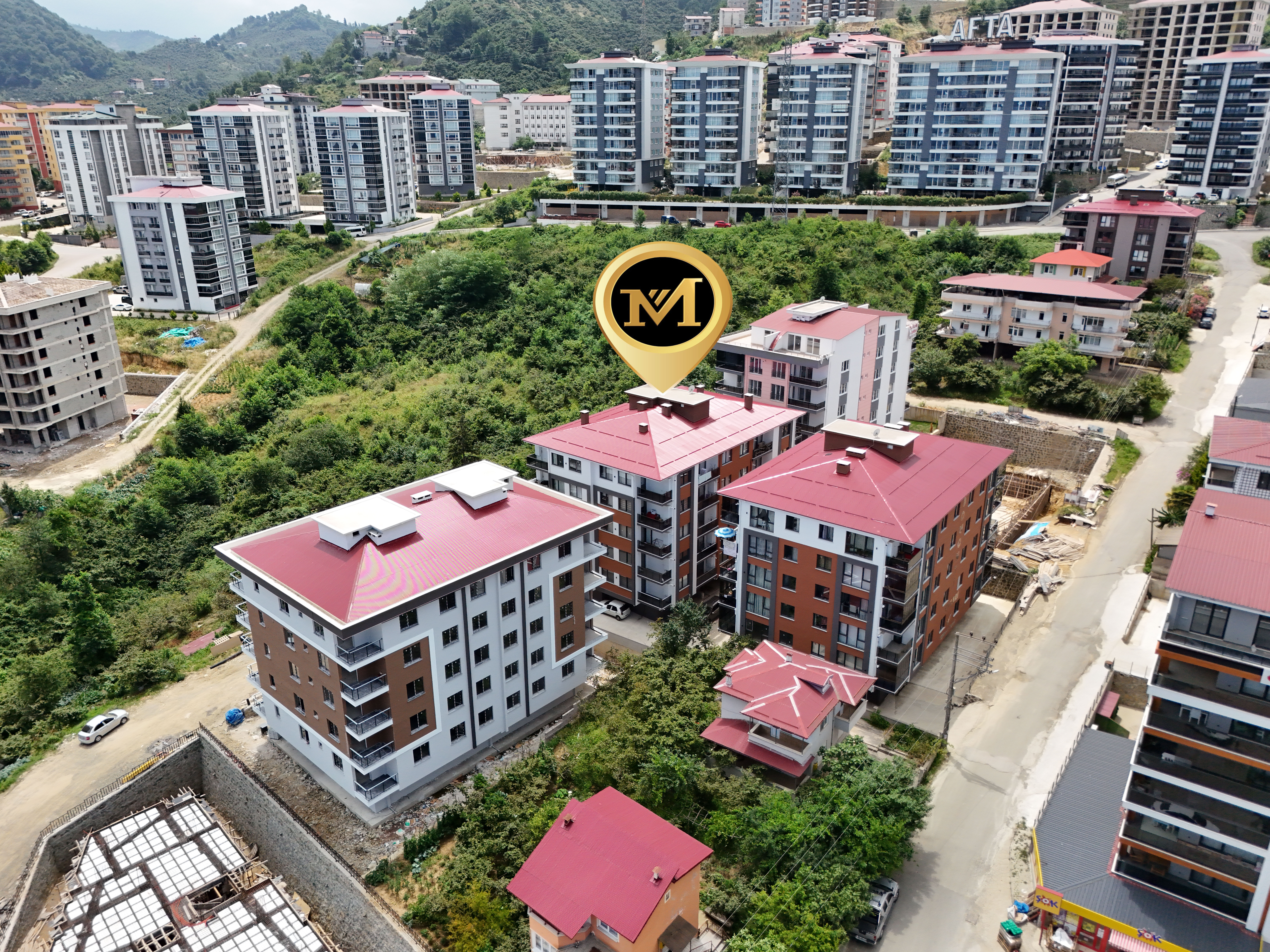 ERİKLİMAN BOMONTİ KONUTLARINDA 1+1 EŞYALI   KİRALIK DAİRE