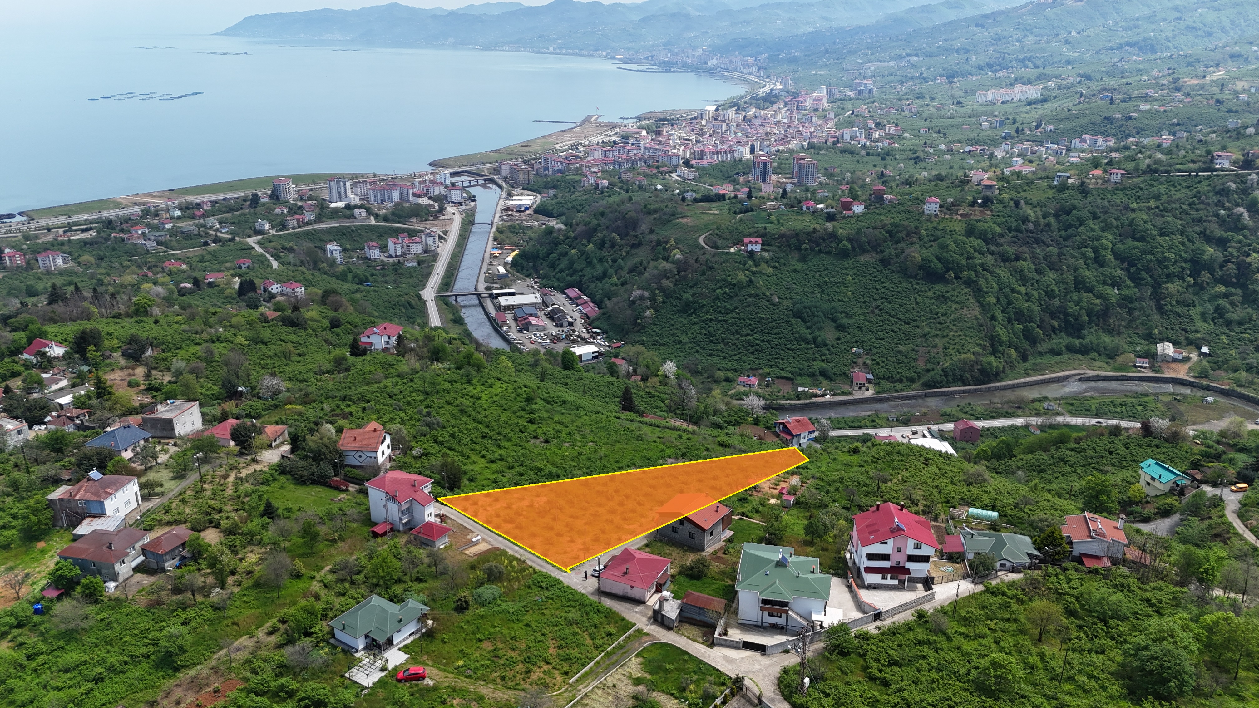 MABEL'DEN AKKESE MAH. DENİZ MANZARALI 2197 M2 SATILIK ARSA