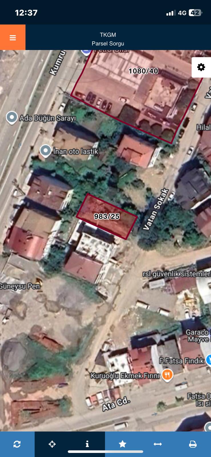 MABEL'DEN AYAZLI MAH YUNUS E. KÖPRÜSÜNE YAKIN SATILIK ARSA