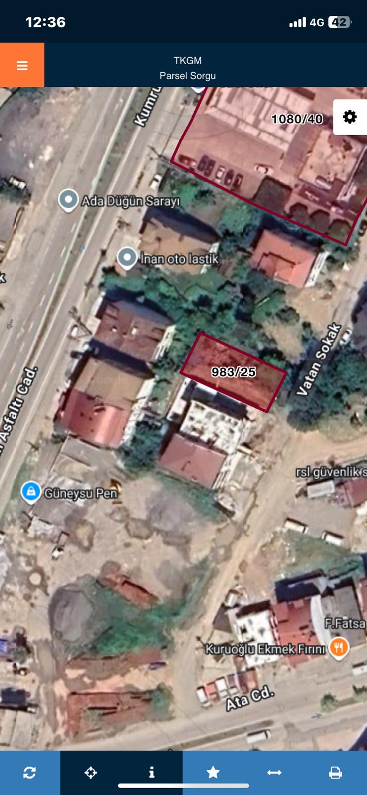 MABEL'DEN AYAZLI MAH YUNUS E. KÖPRÜSÜNE YAKIN SATILIK ARSA