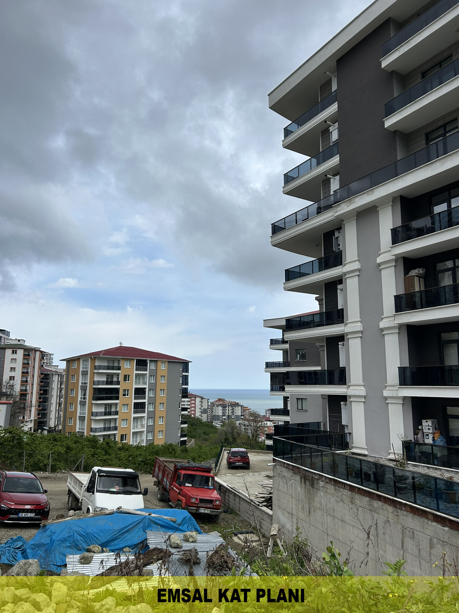 GEDİKKAYA MAH İMARLI DENİZ MANZARALI ARSA