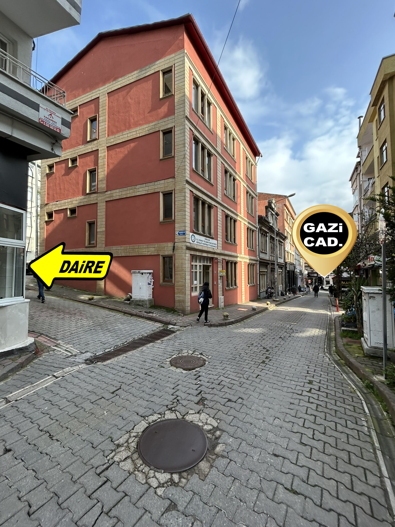 MABEL GAYRİMENKUL KAPU MH ŞEHİR MERKEZİNDE SATILIK DAİRE