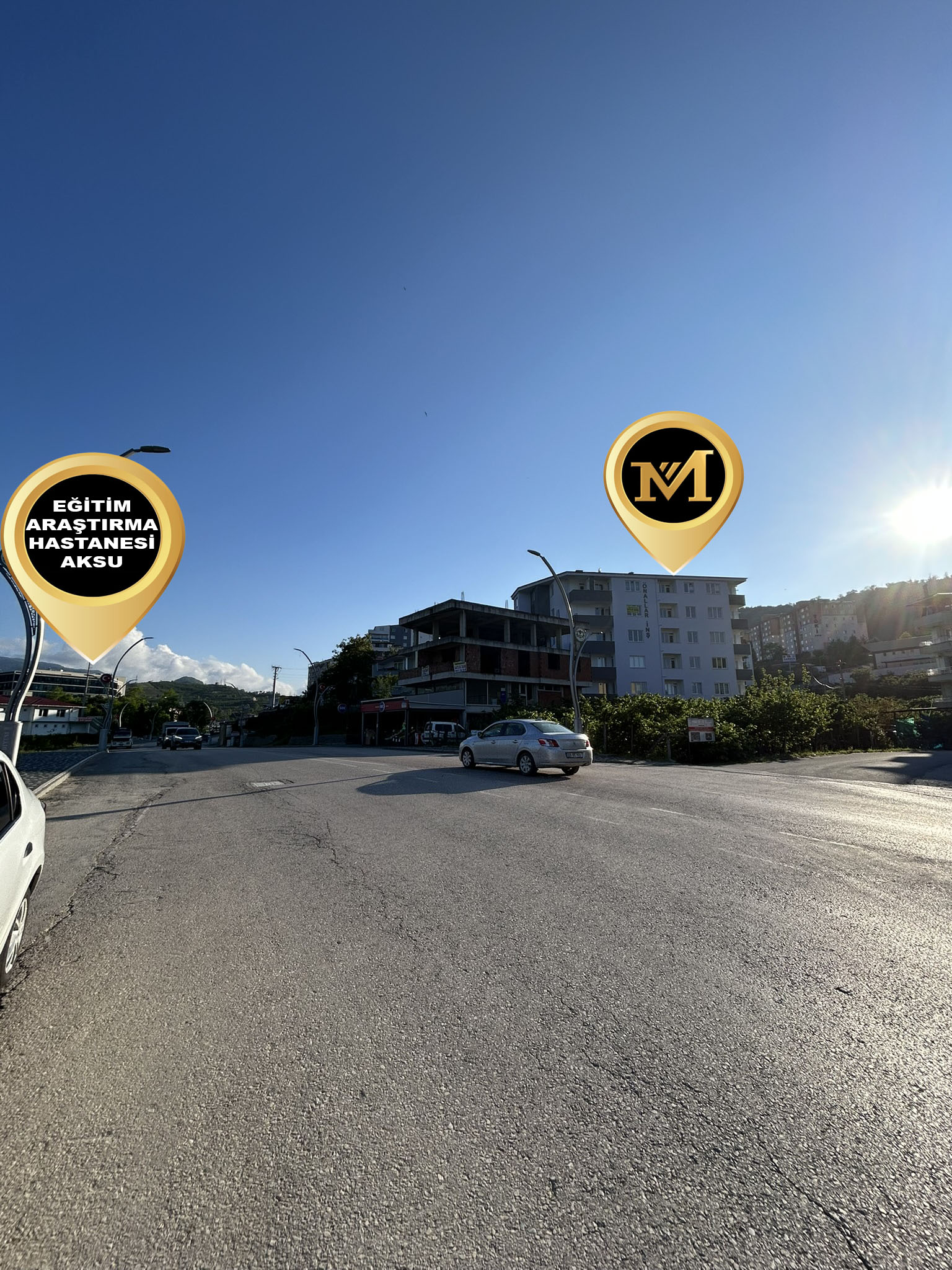 AKSU MAH HASTANESİ KARŞISI 1+1 KİRALIK