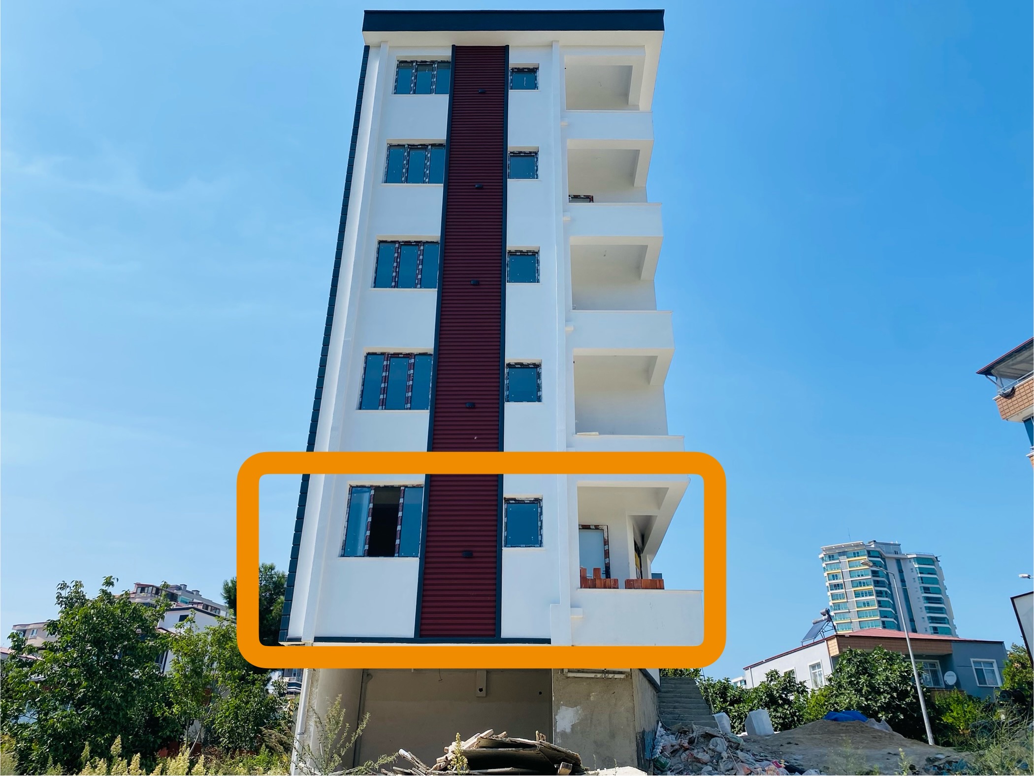 IHLAMUR CAFE YANINDA EŞYALI SIFIR KİRALIK 1+1 DAİRE