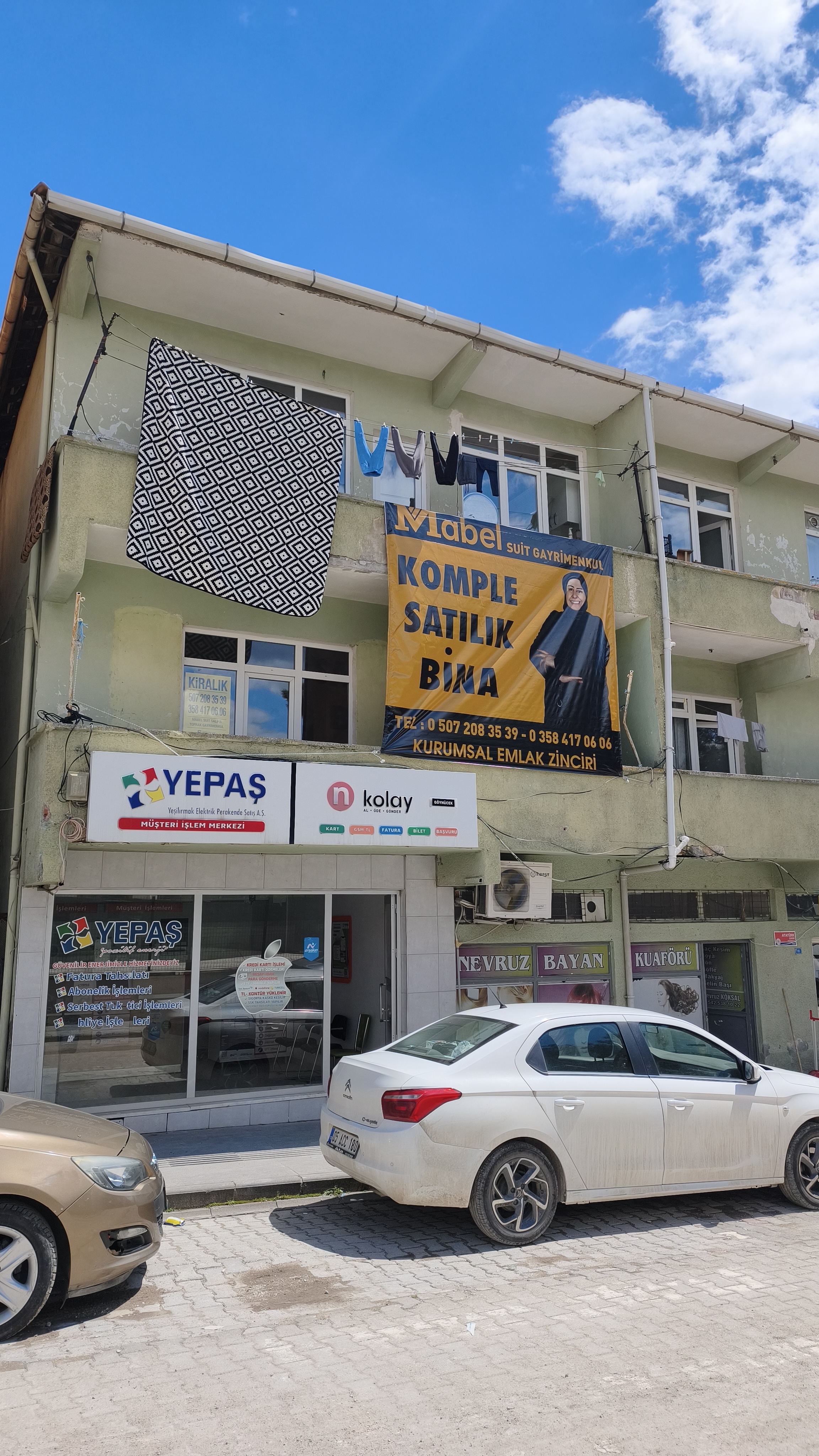 MABELDEN MÜKEMMEL LOKASYONDA AKTİF KİRACILI SATILIK KOMPLE BİNA